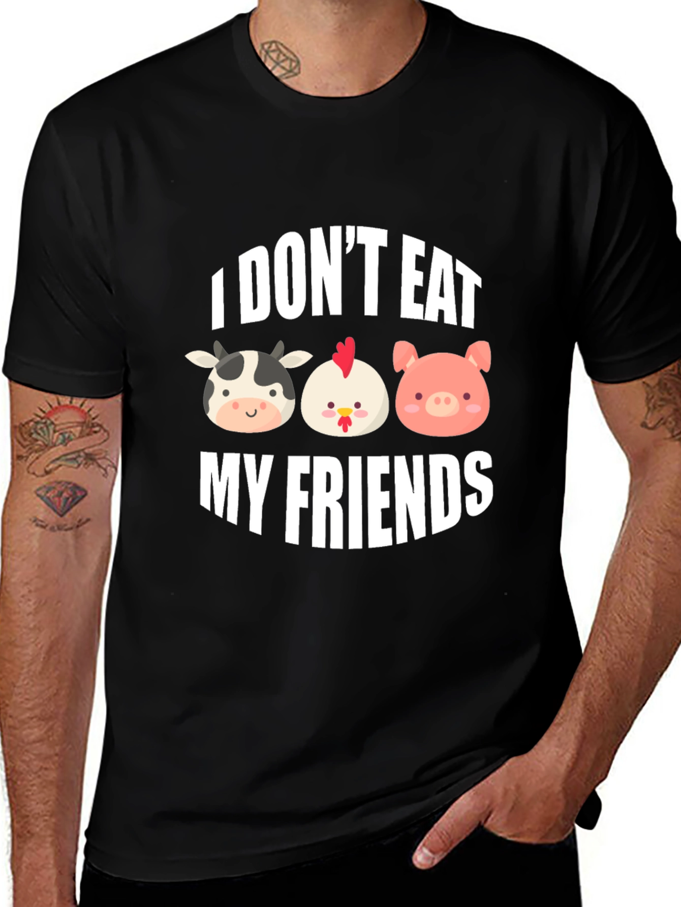 Vegan Animal Friend T-Shirt