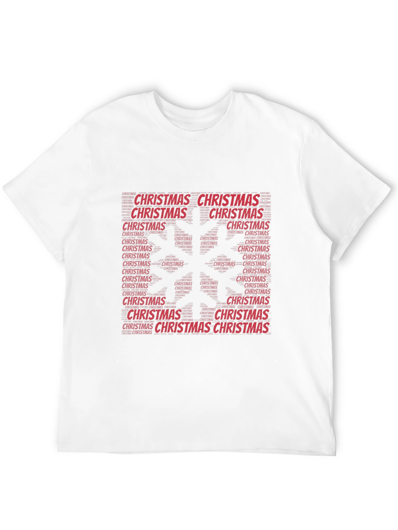 Festive Christmas Word Art T-Shirt