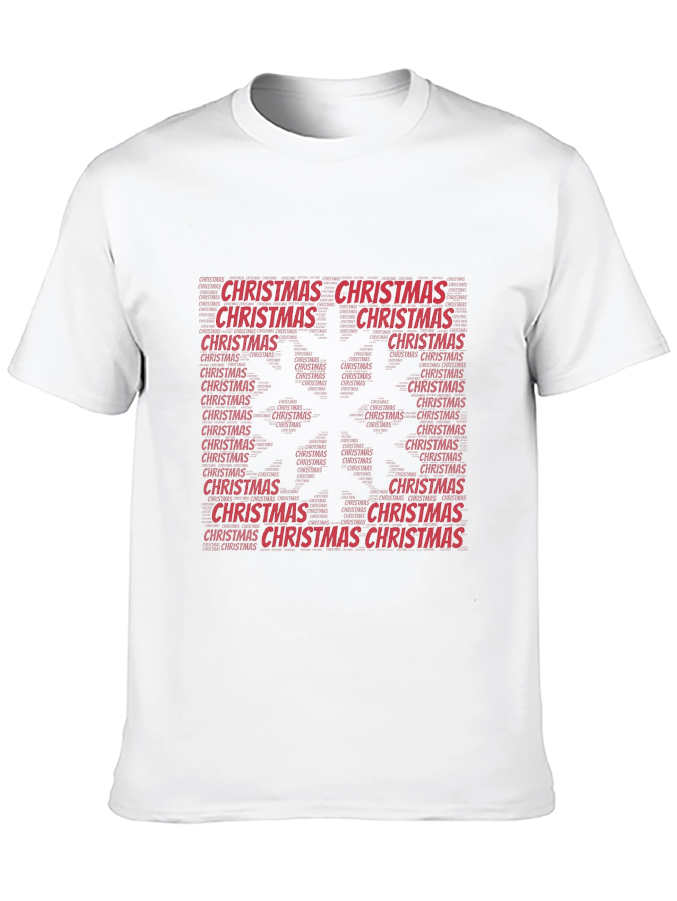 Festive Christmas Word Art T-Shirt