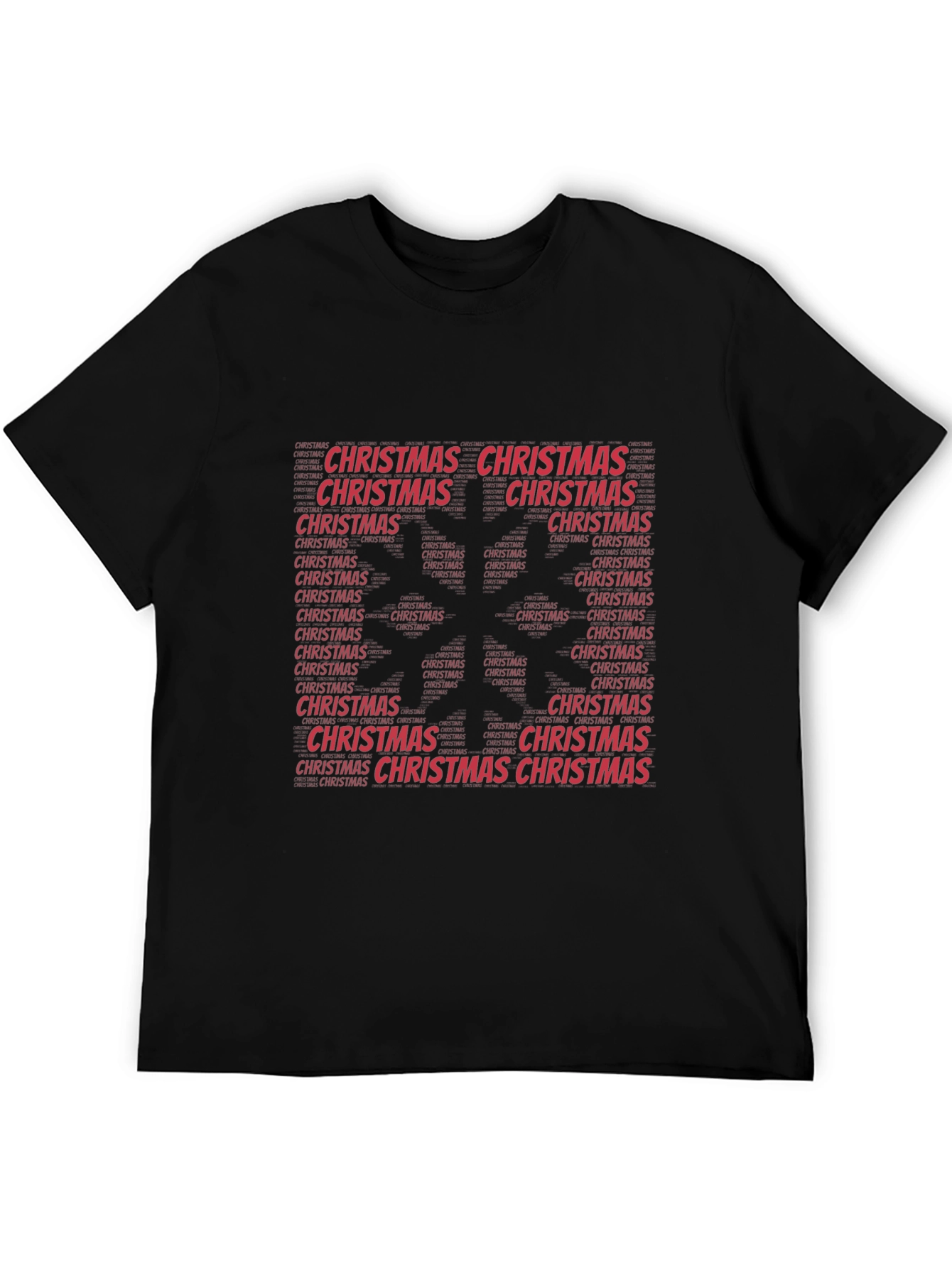 Festive Christmas Word Art T-Shirt