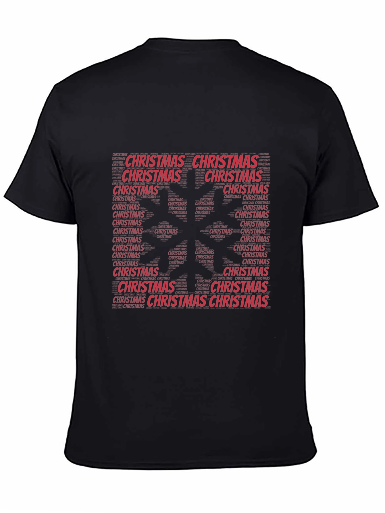 Festive Christmas Word Art T-Shirt