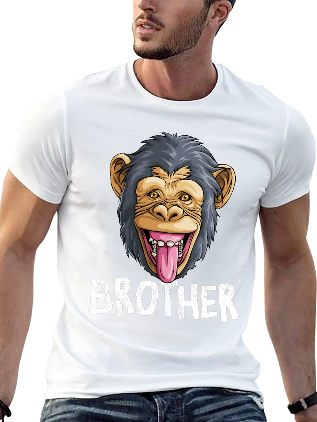 Funny Brother Monkey T-Shirt