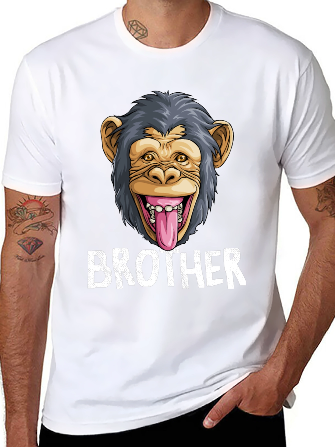 Funny Brother Monkey T-Shirt