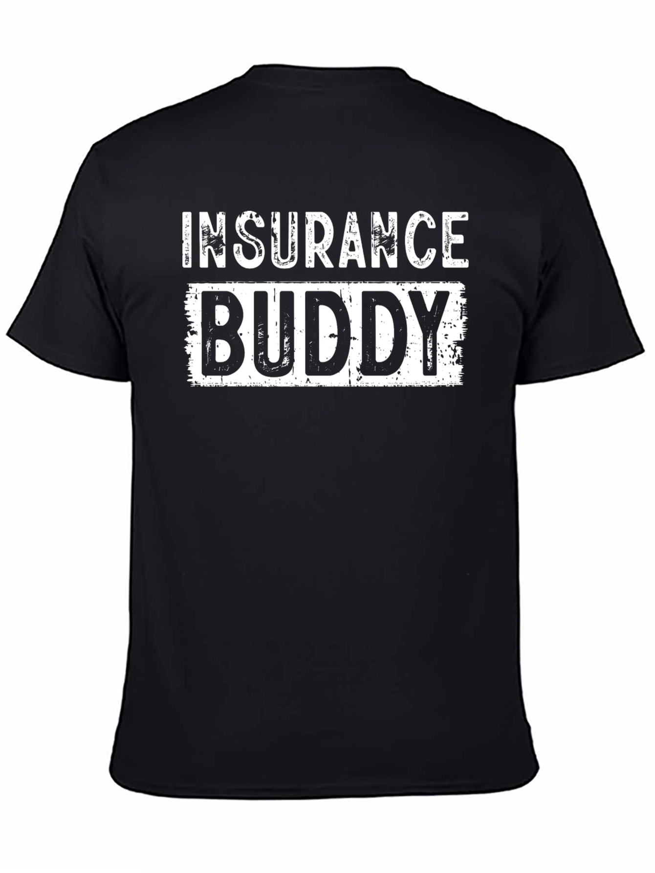 Insurance Buddy Black T-Shirt