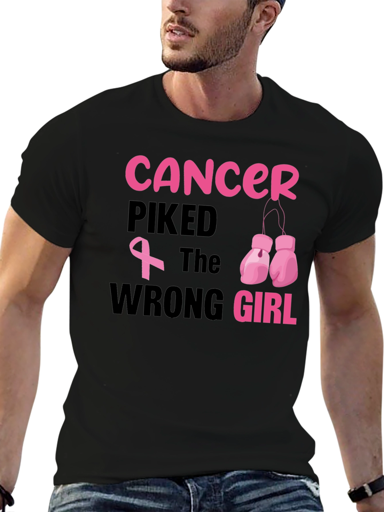 Cancer Picked the Wrong Girl T-Shirt
