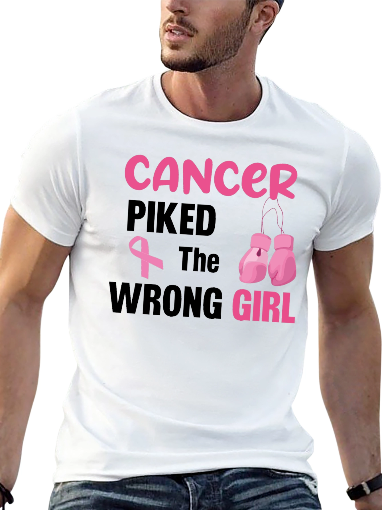 Cancer Picked the Wrong Girl T-Shirt