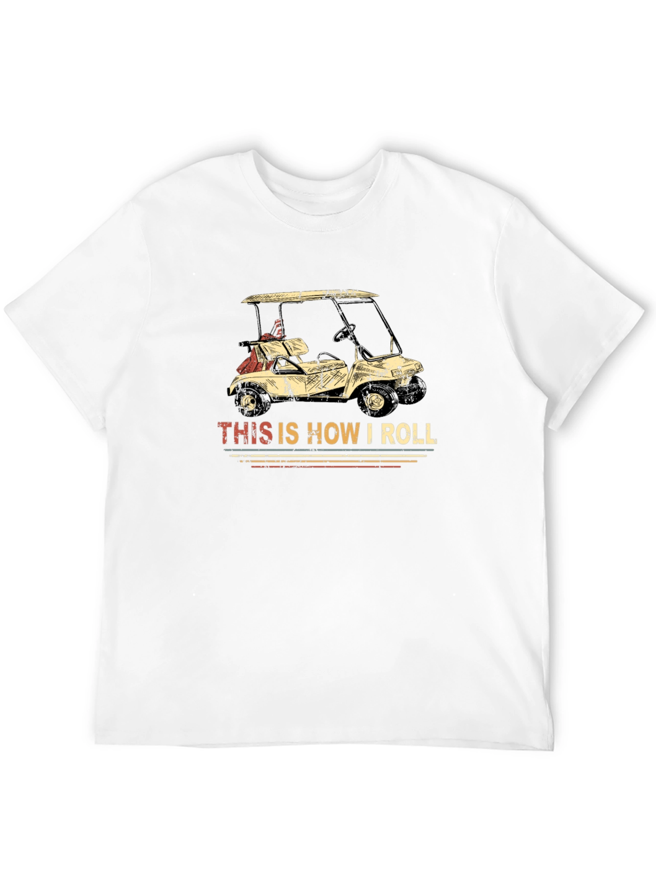 This Is How I Roll Funny Golf Cart T-Shirt