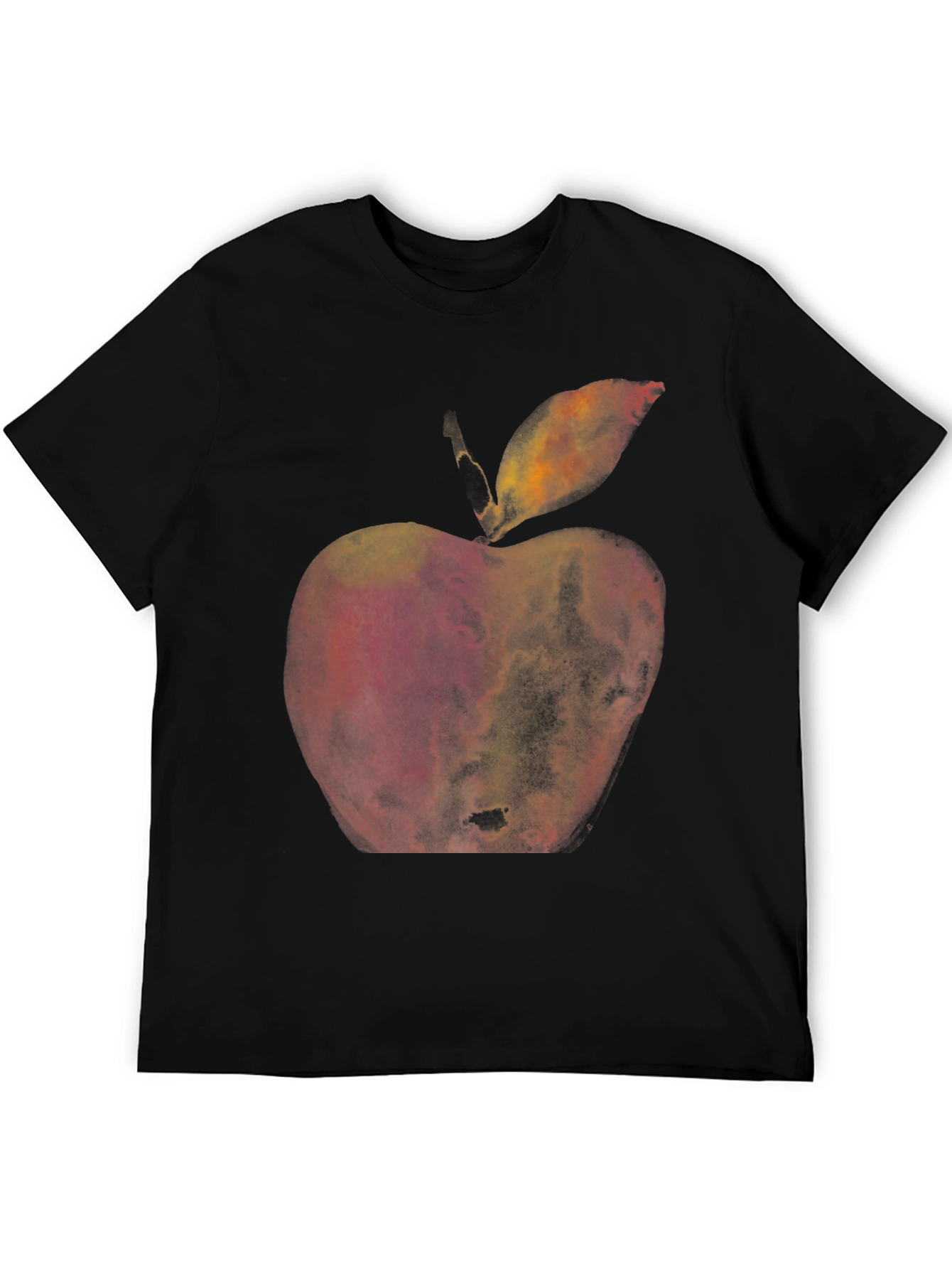 Apple Graphic Black T-Shirt