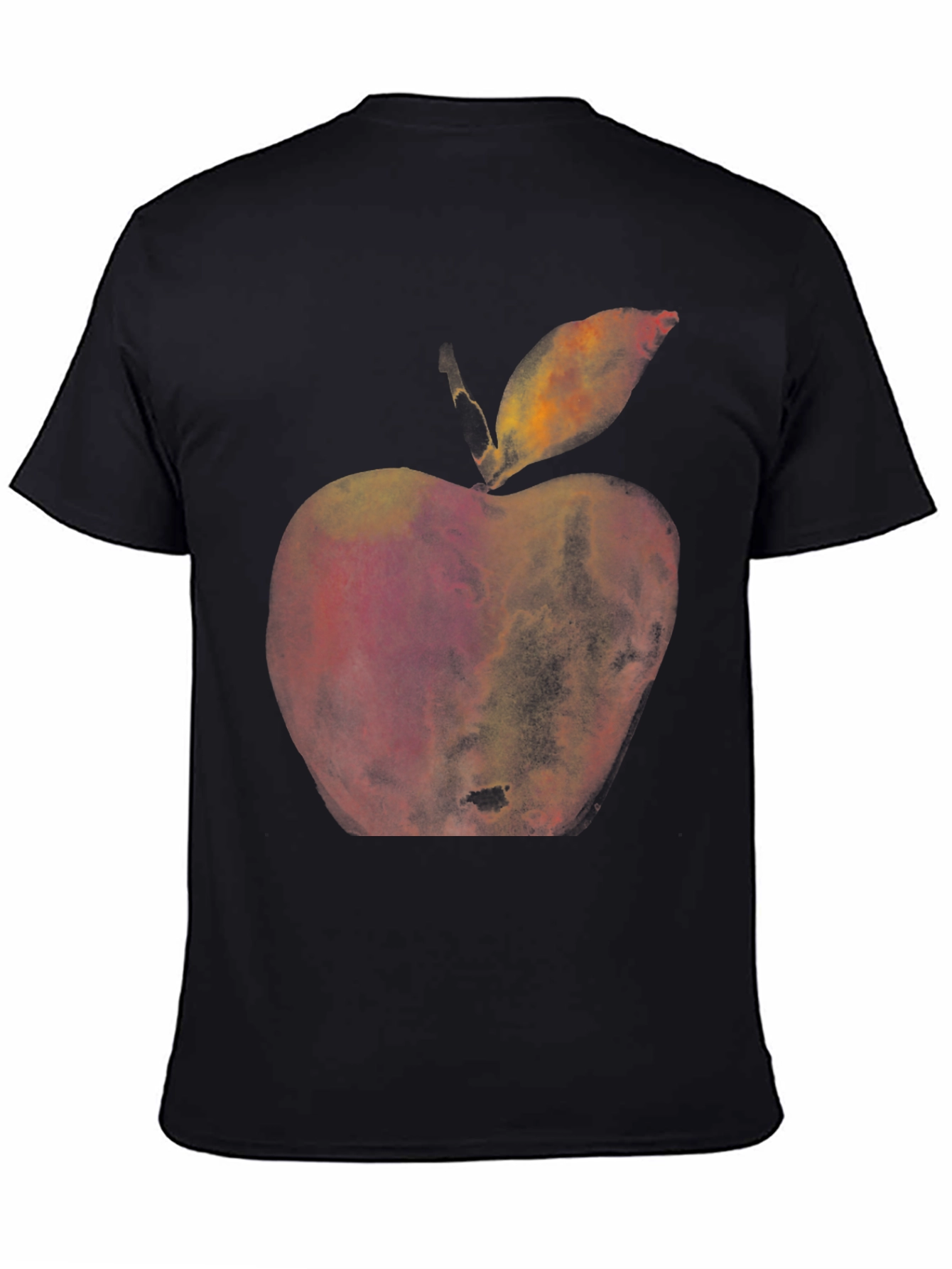 Apple Graphic Black T-Shirt