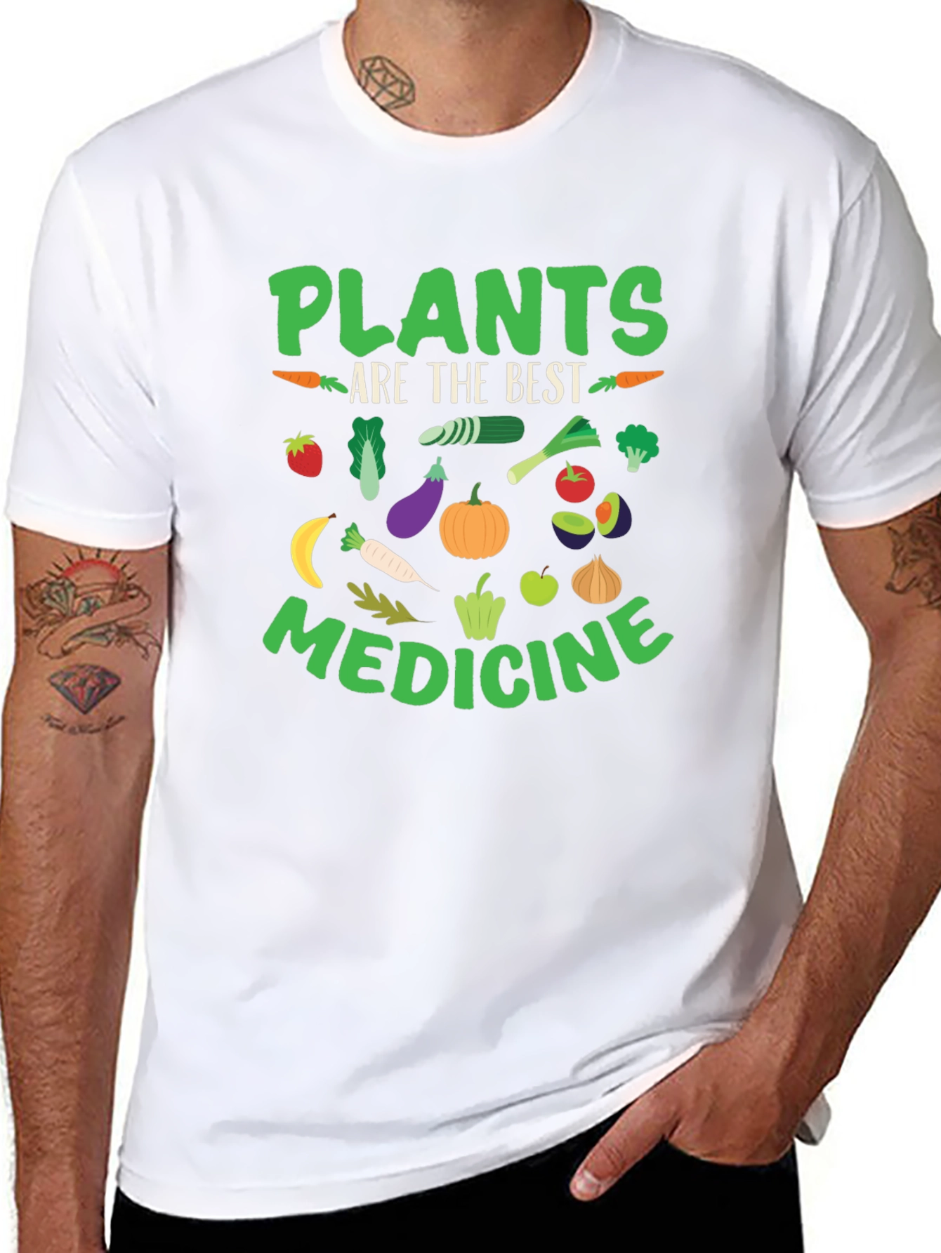 Plants Are The Best Medicine T-Shirt