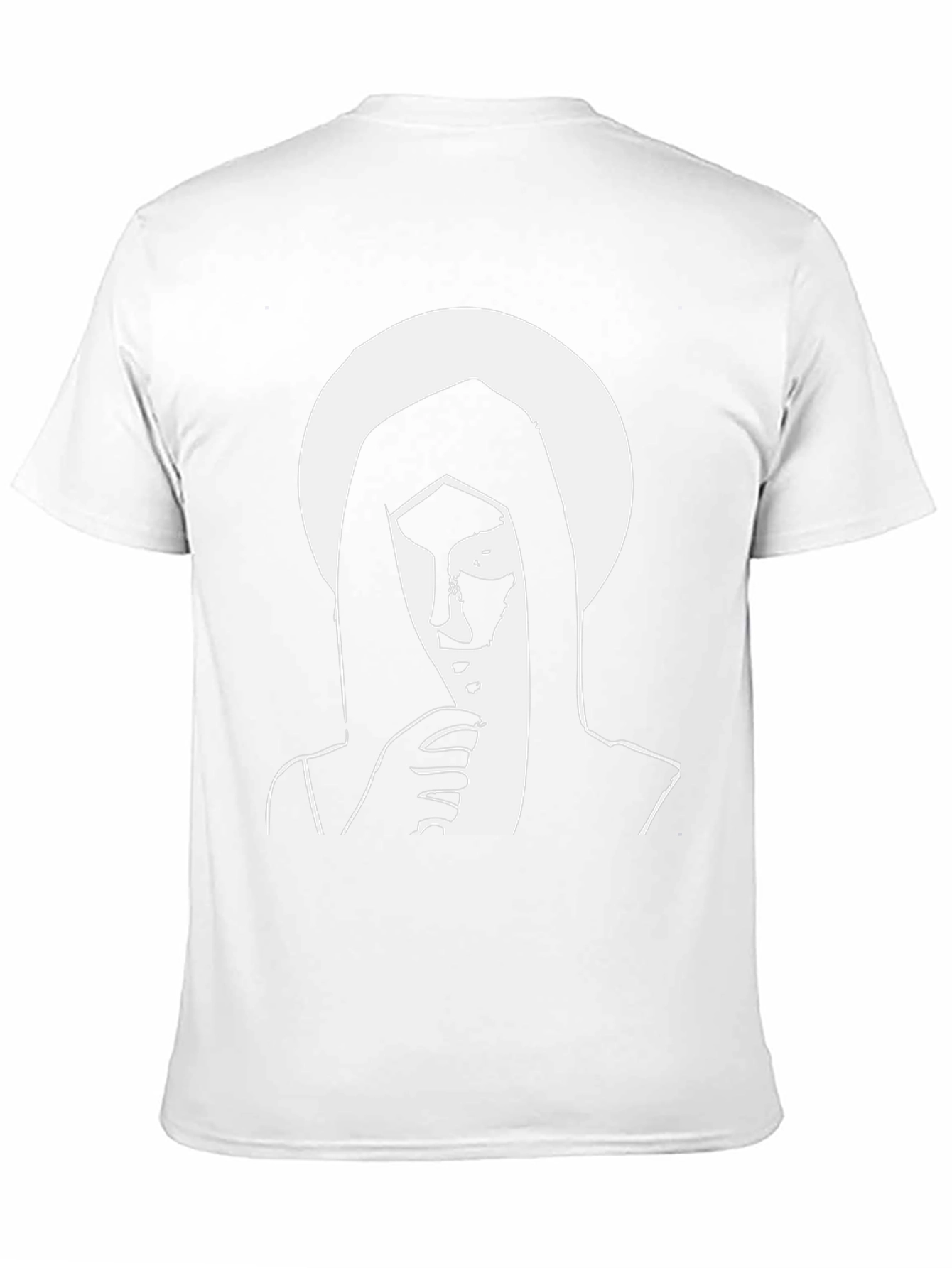 Black T-Shirt with Graphic Print