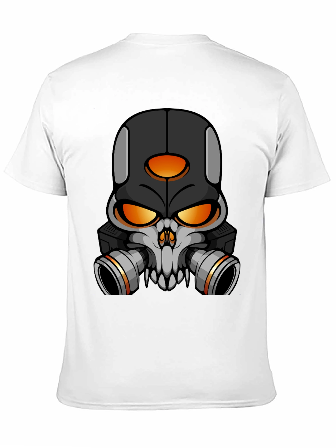 Skull Gas Mask Graphic T-Shirt - Bold Streetwear Style