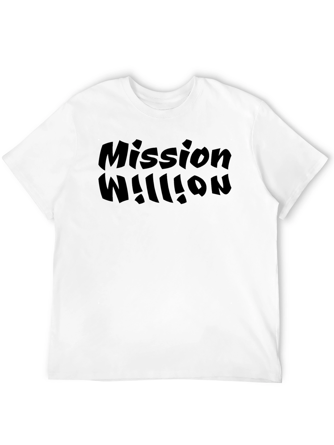 Mission Million Black T-Shirt