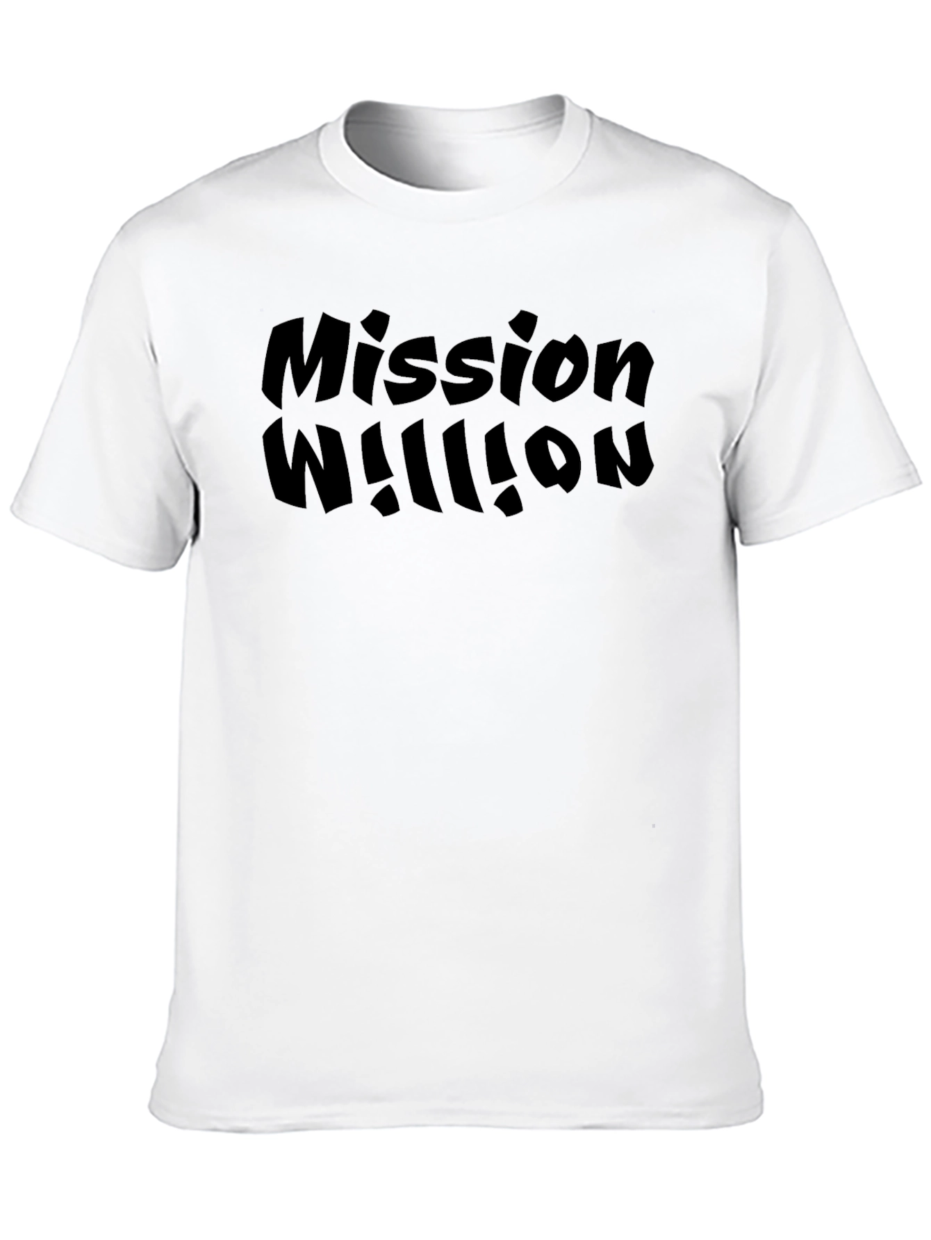 Mission Million Black T-Shirt