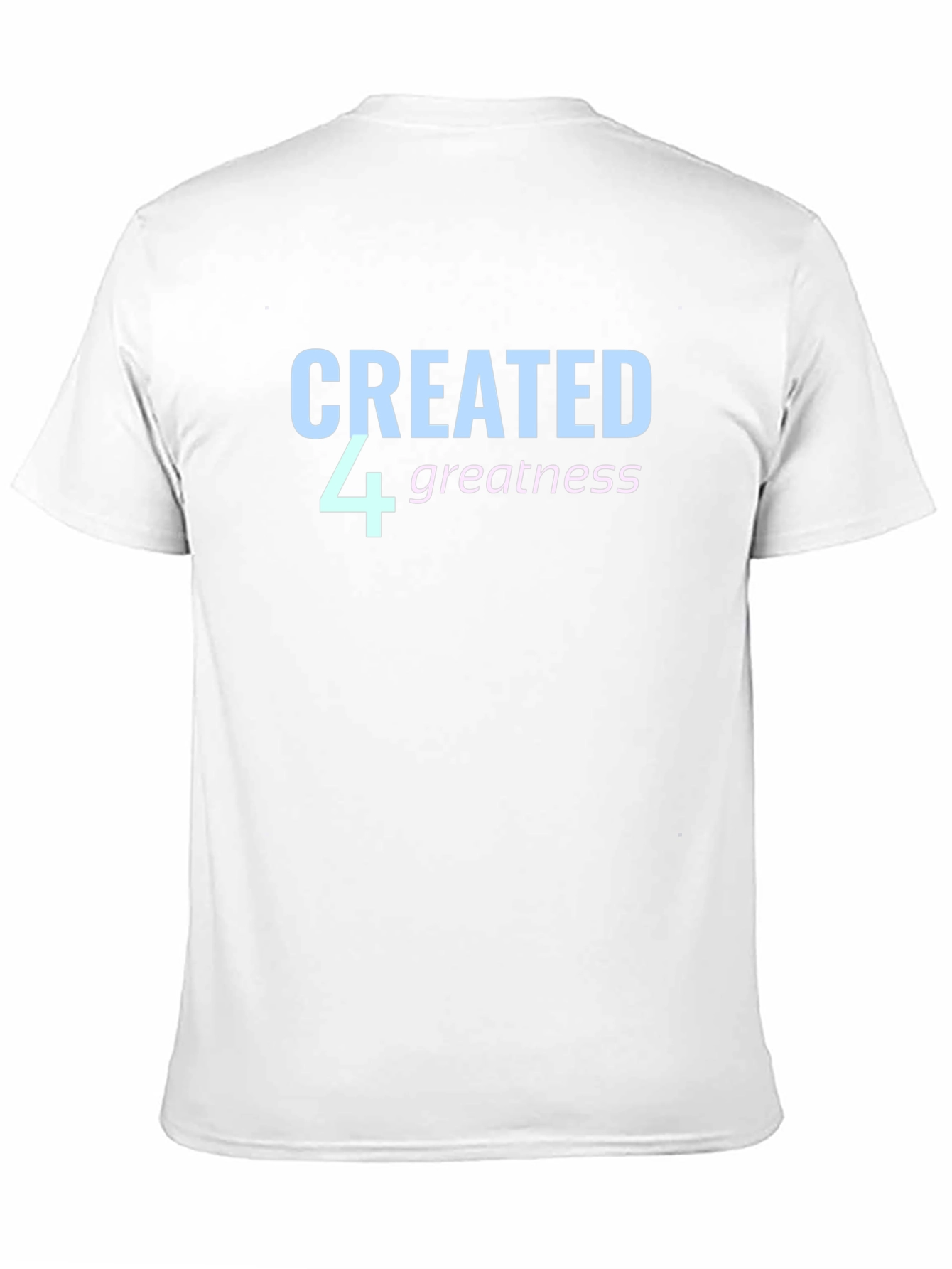 Created 4 Greatness Black T-Shirt