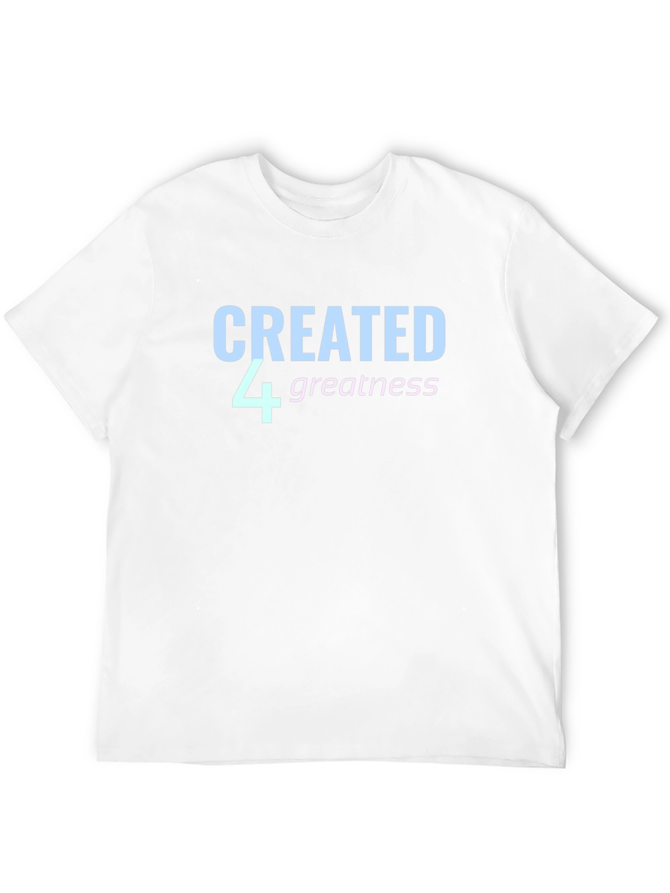 Created 4 Greatness Black T-Shirt