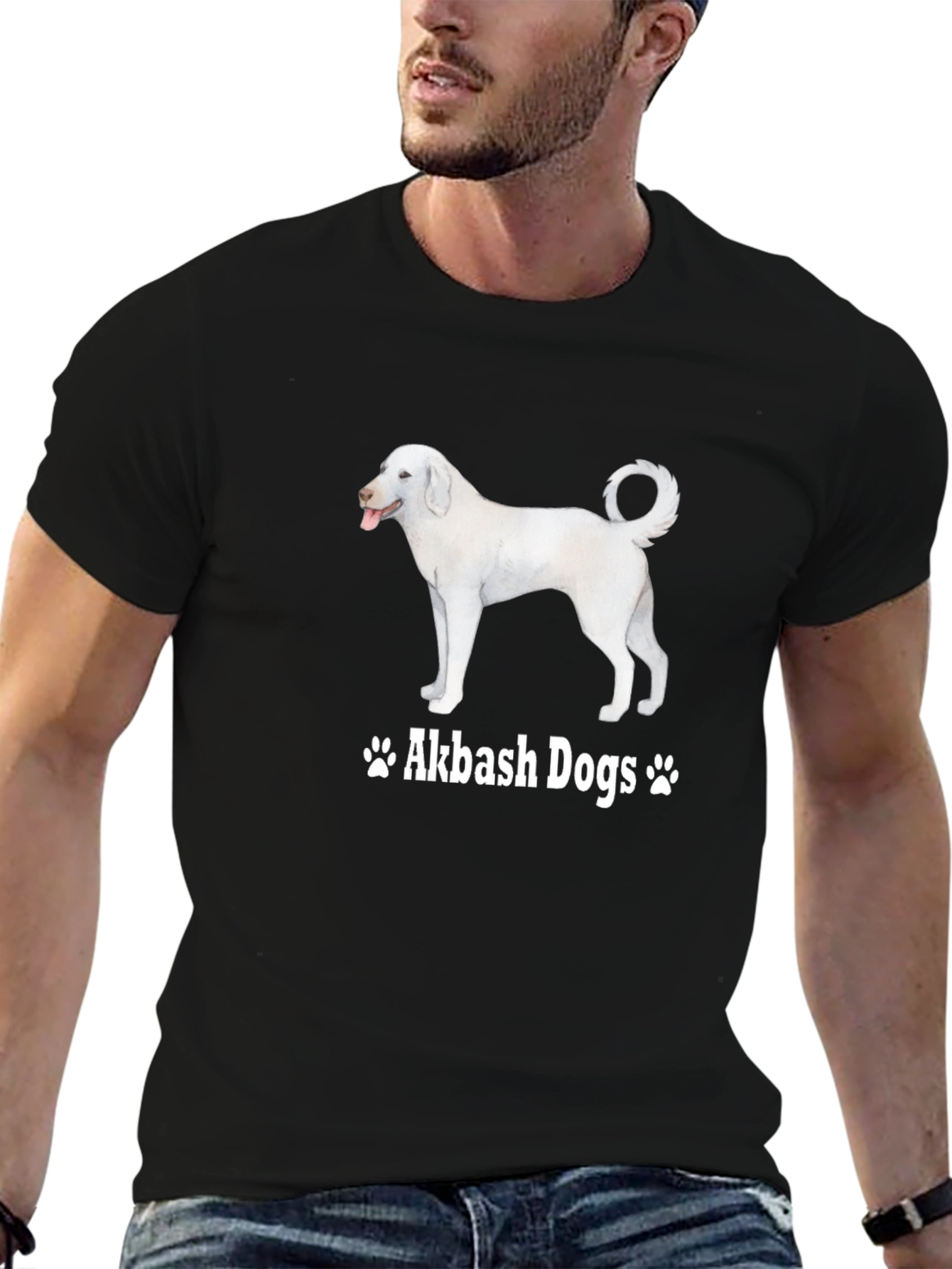 Akbash Dog T-Shirt - Cute Dog Lover Tee