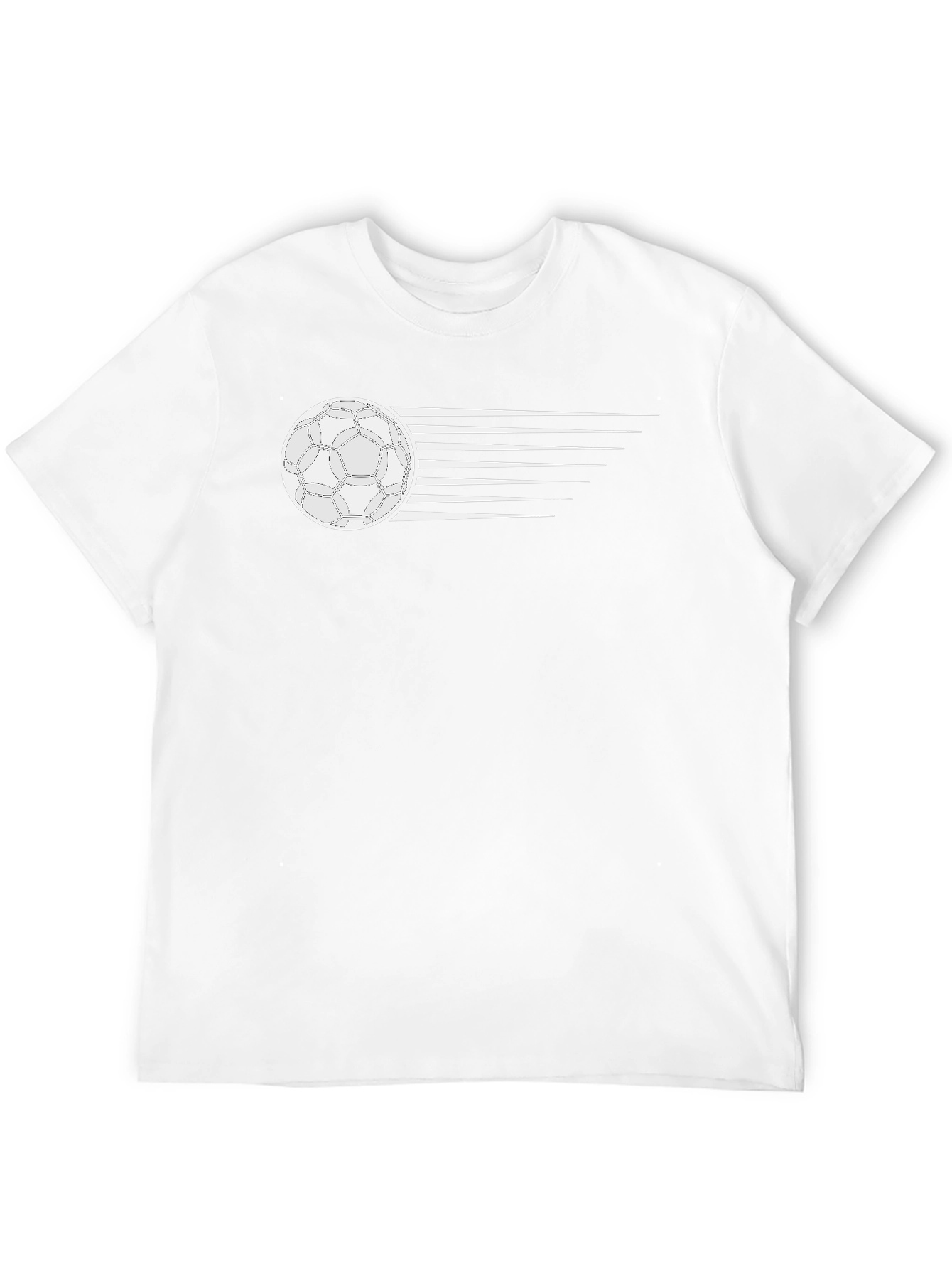Soccer Ball Speed Graphic T-Shirt