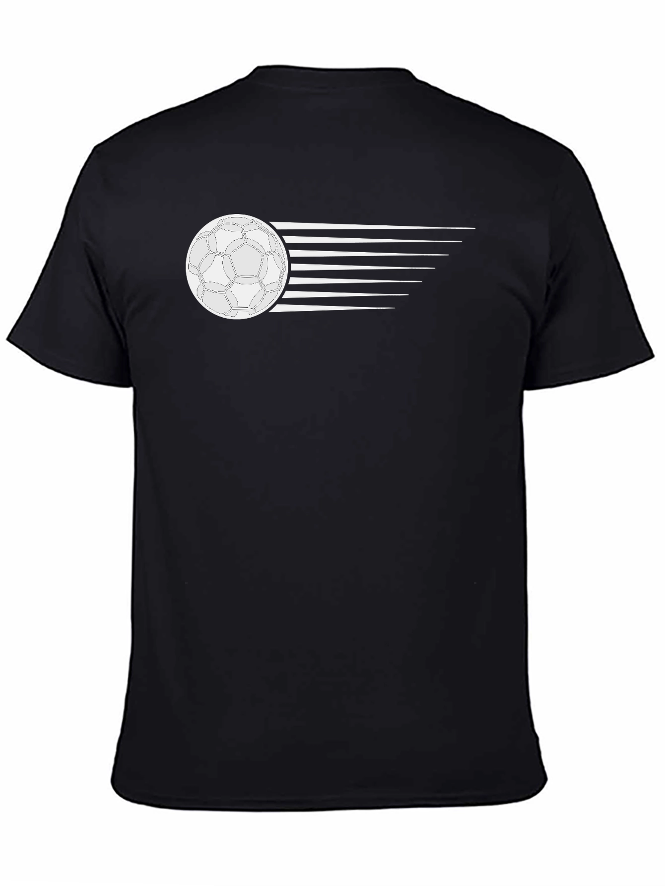 Soccer Ball Speed Graphic T-Shirt