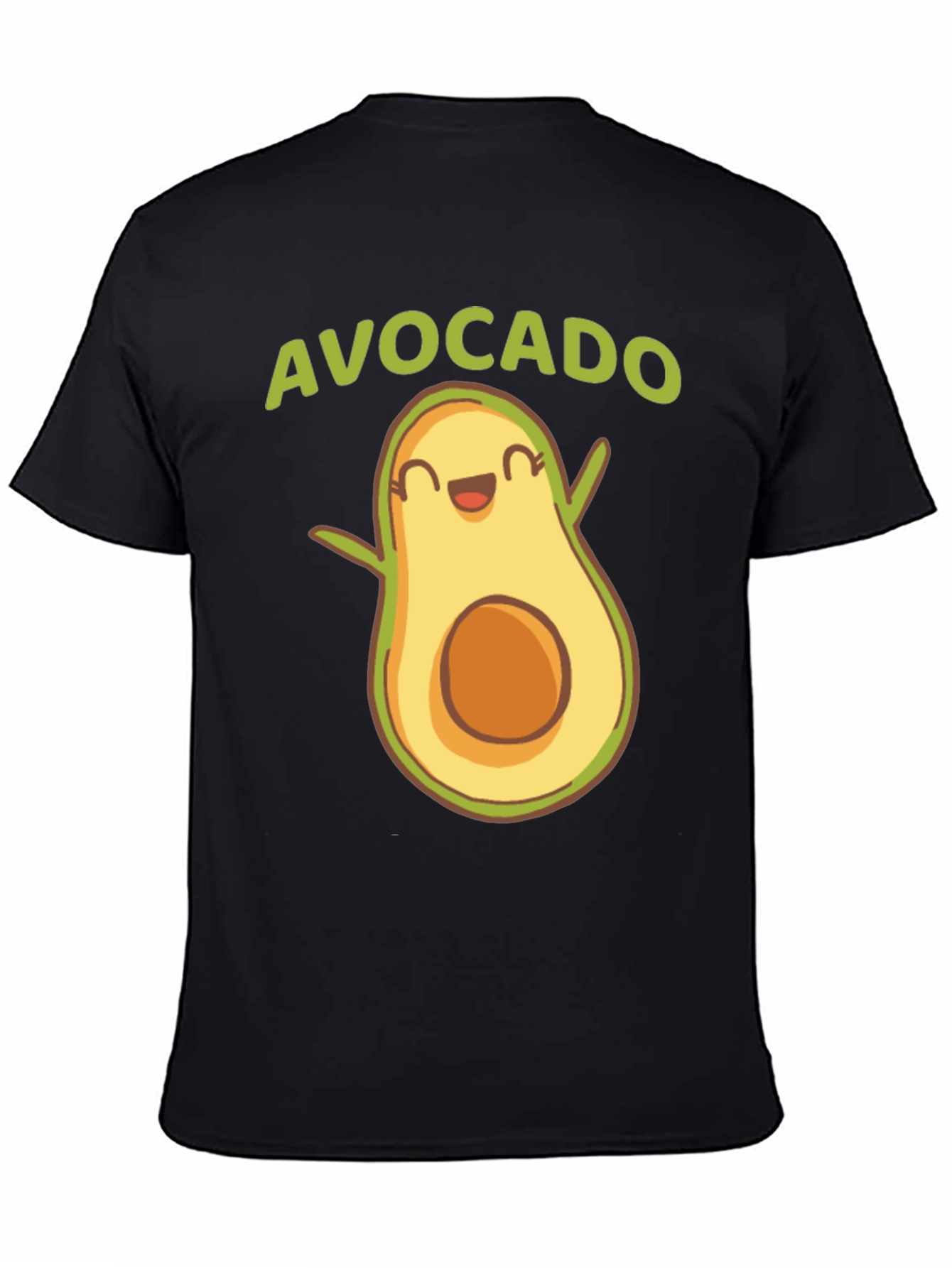 Cute Avocado Graphic Tee - Fun Foodie T-Shirt