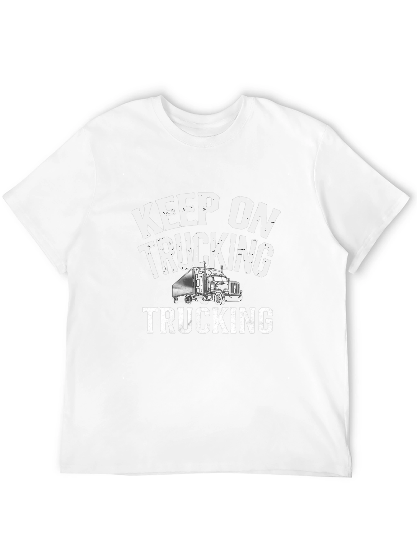 Keep On Trucking Graphic Tee - Black