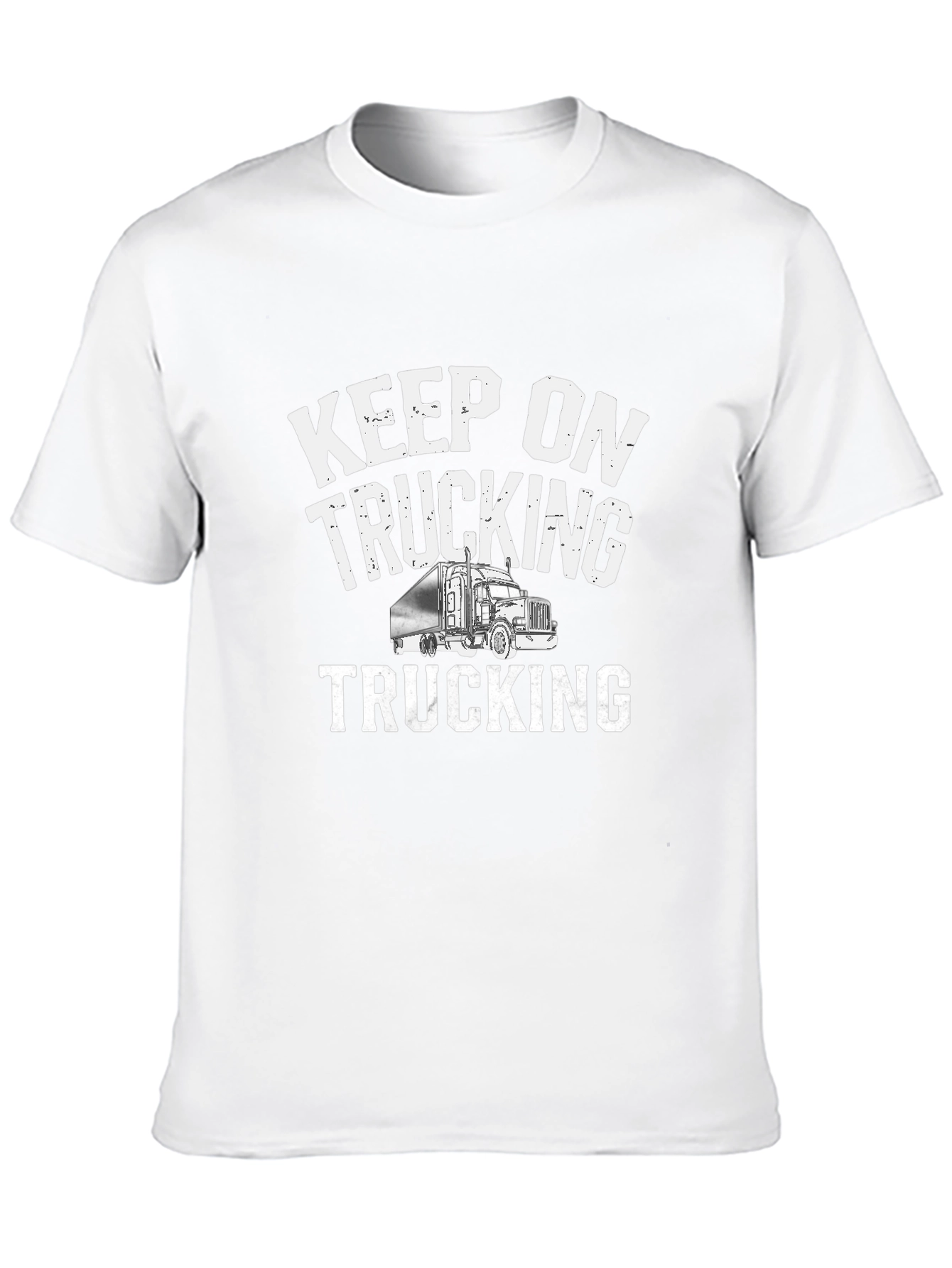 Keep On Trucking Graphic Tee - Black