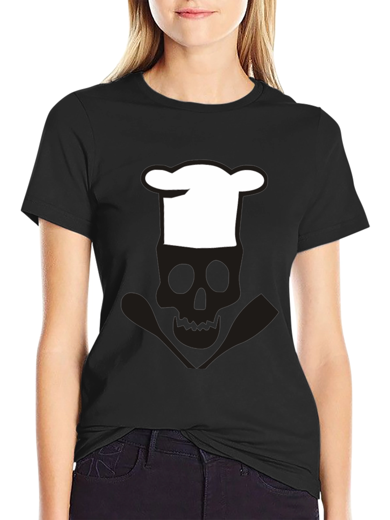 Chef Skull T-Shirt - Culinary Pirate Tee