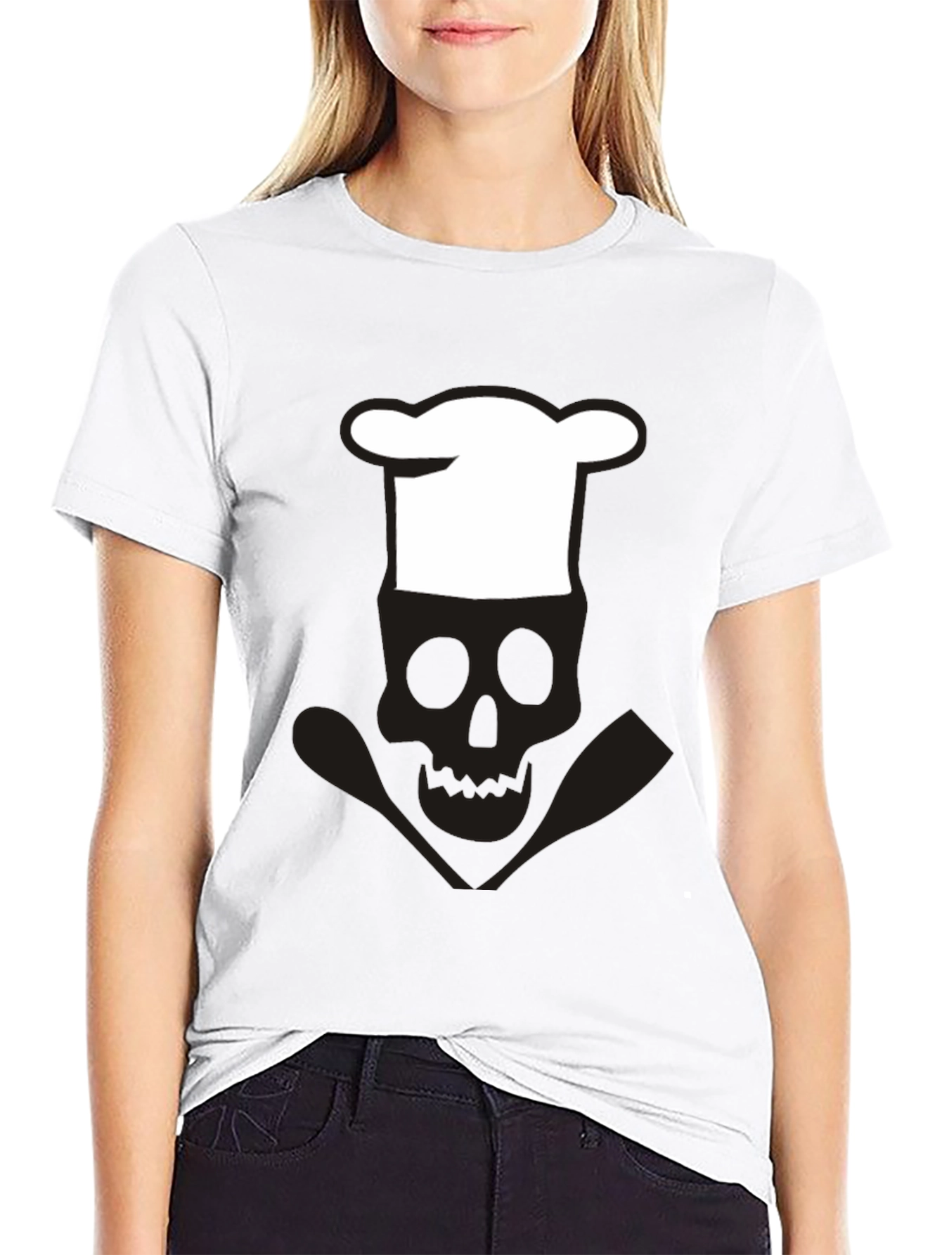 Chef Skull T-Shirt - Culinary Pirate Tee