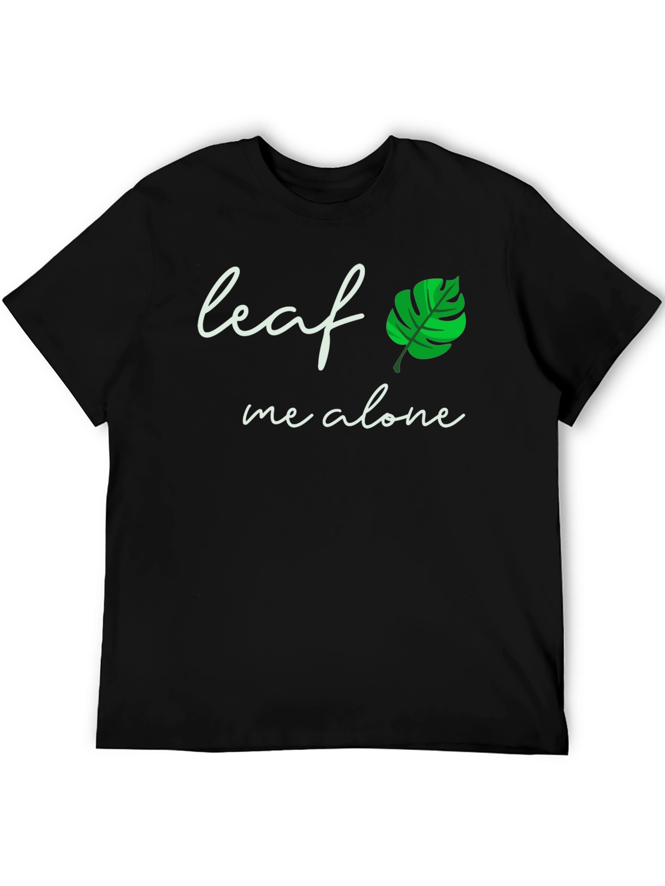 Leaf Me Alone T-Shirt - Funny Plant Lover Tee