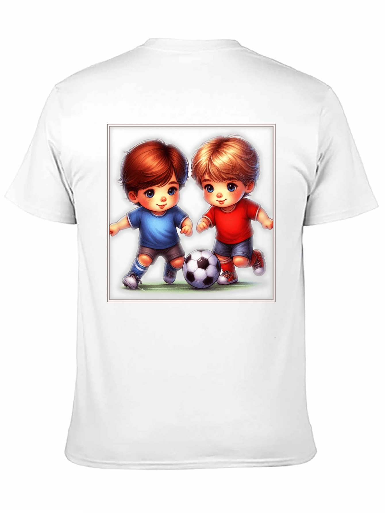 Cartoon Soccer Kids T-Shirt