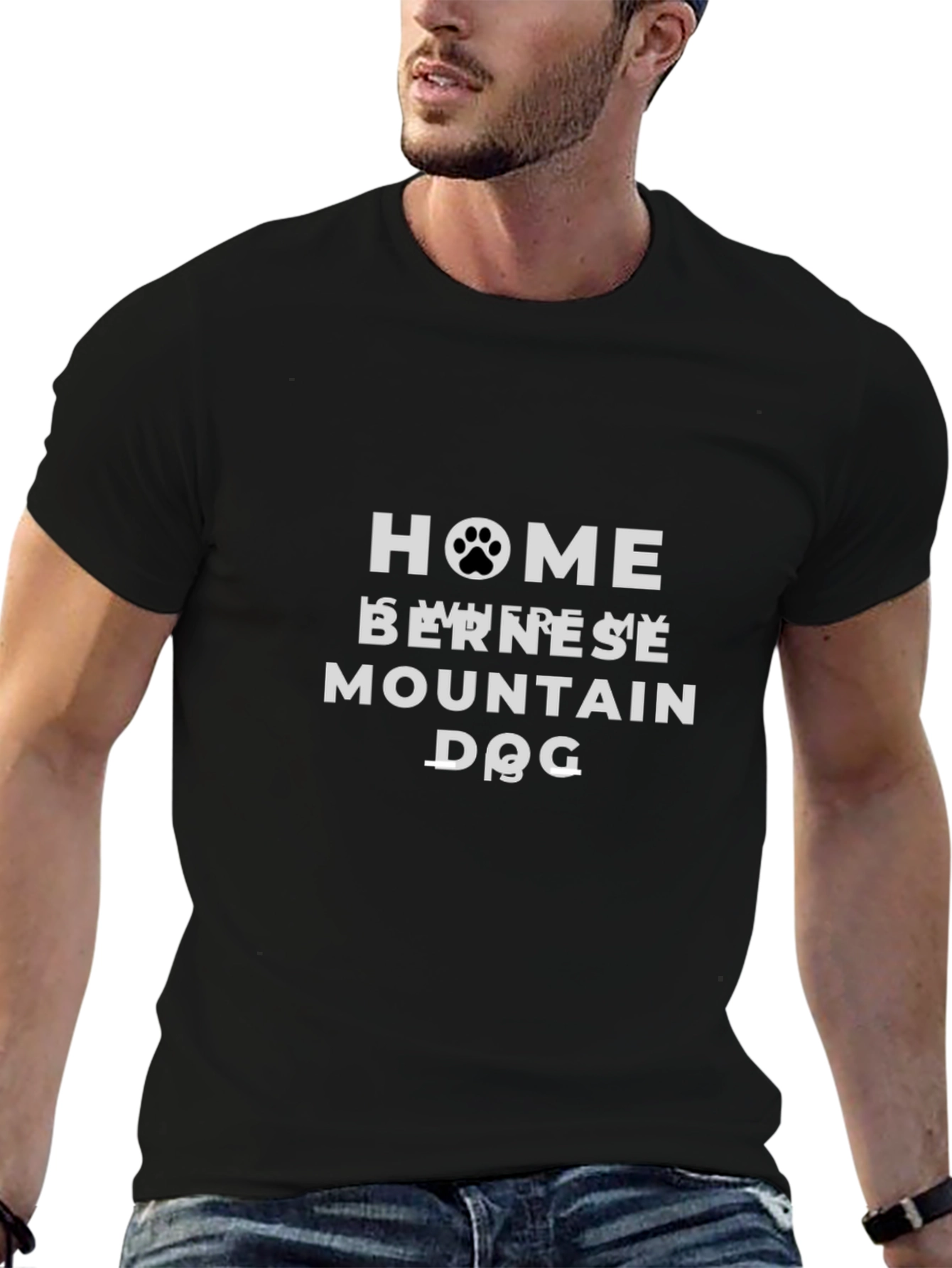 Bernese Mountain Dog Home T-Shirt