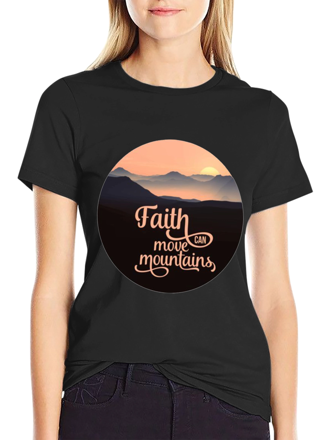 Faith Can Move Mountains Graphic Tee