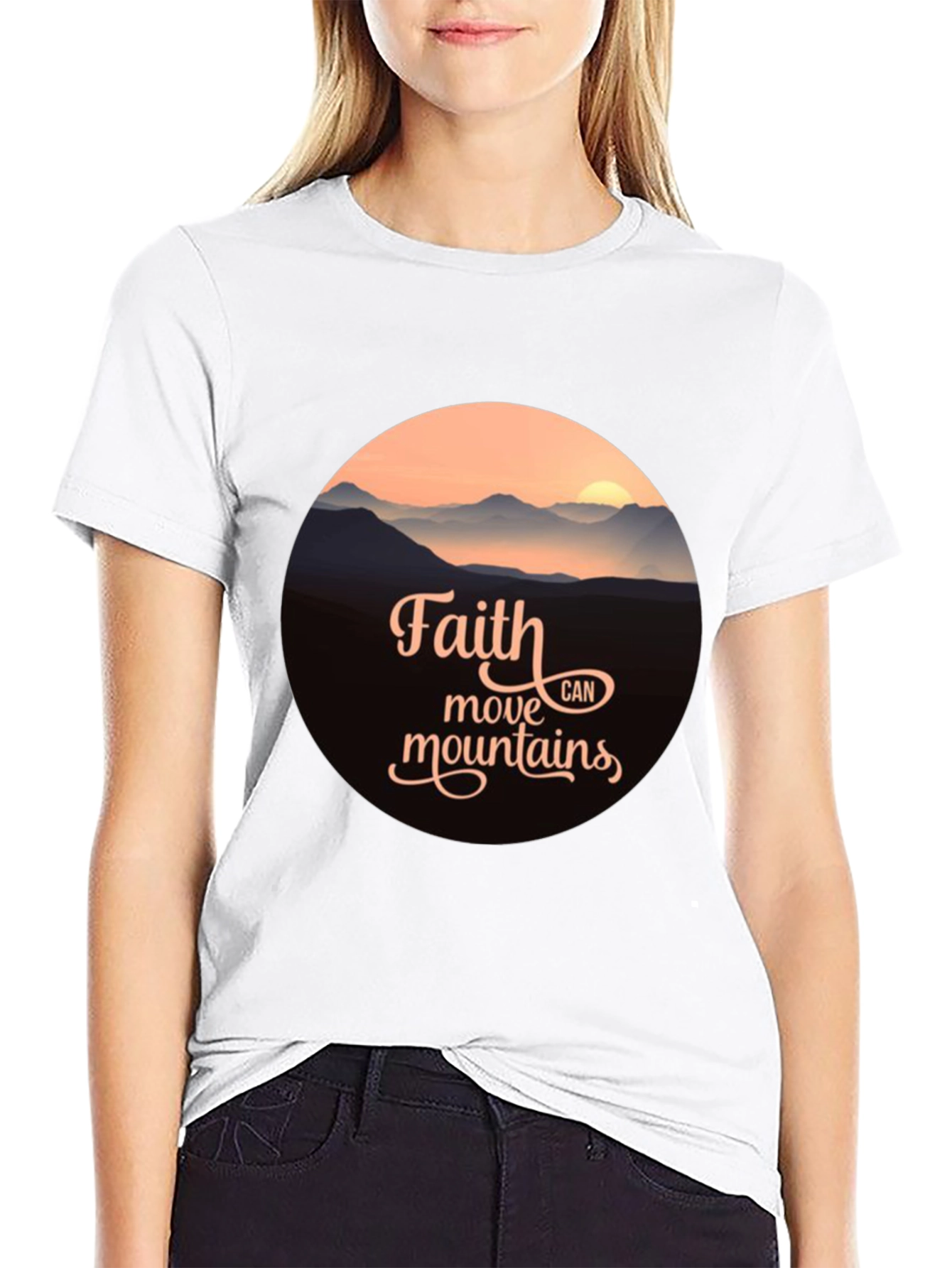 Faith Can Move Mountains Graphic Tee