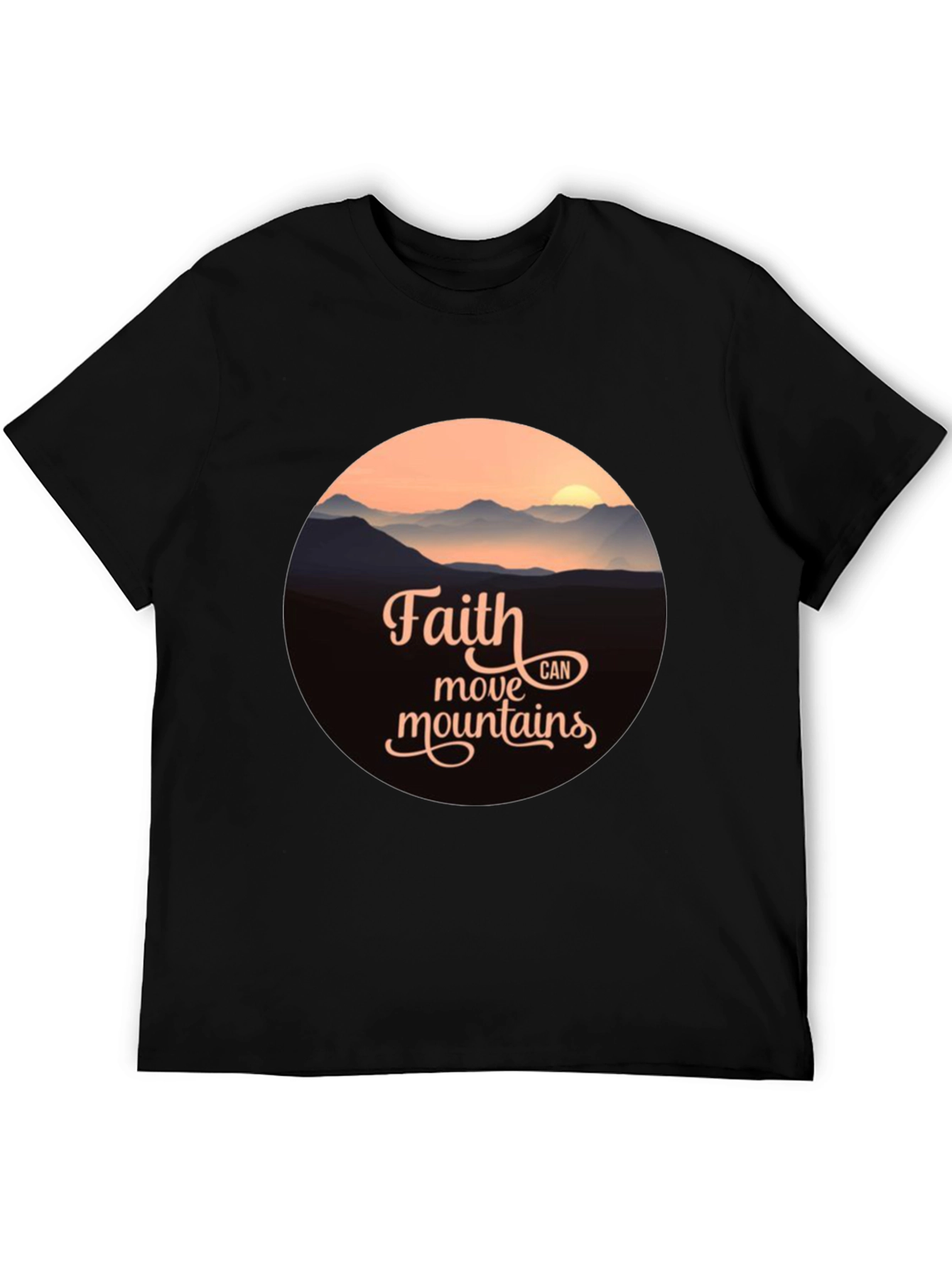 Faith Can Move Mountains Graphic Tee