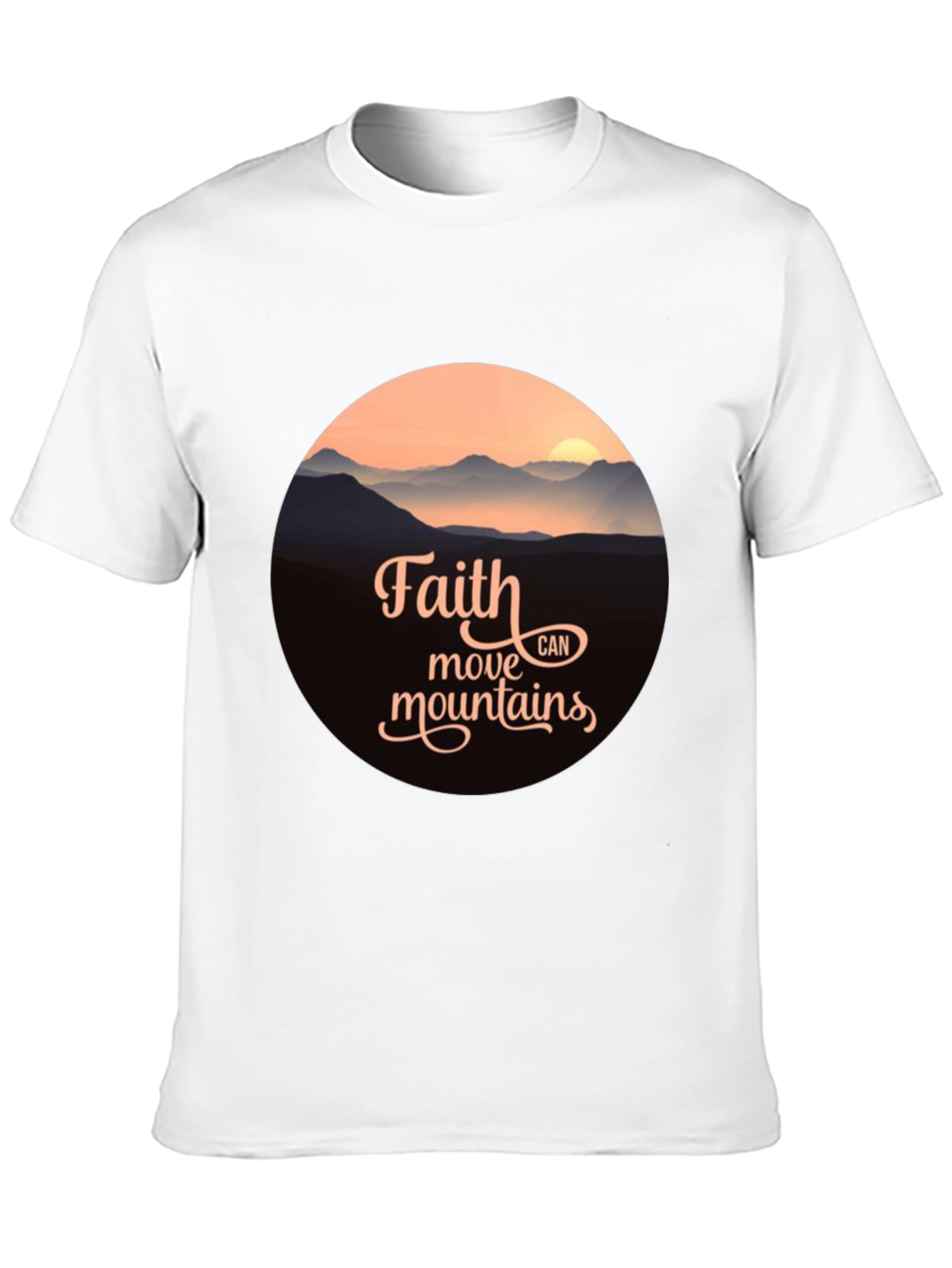 Faith Can Move Mountains Graphic Tee