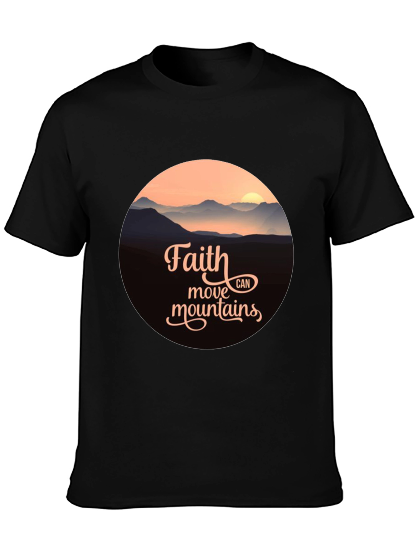 Faith Can Move Mountains Graphic Tee