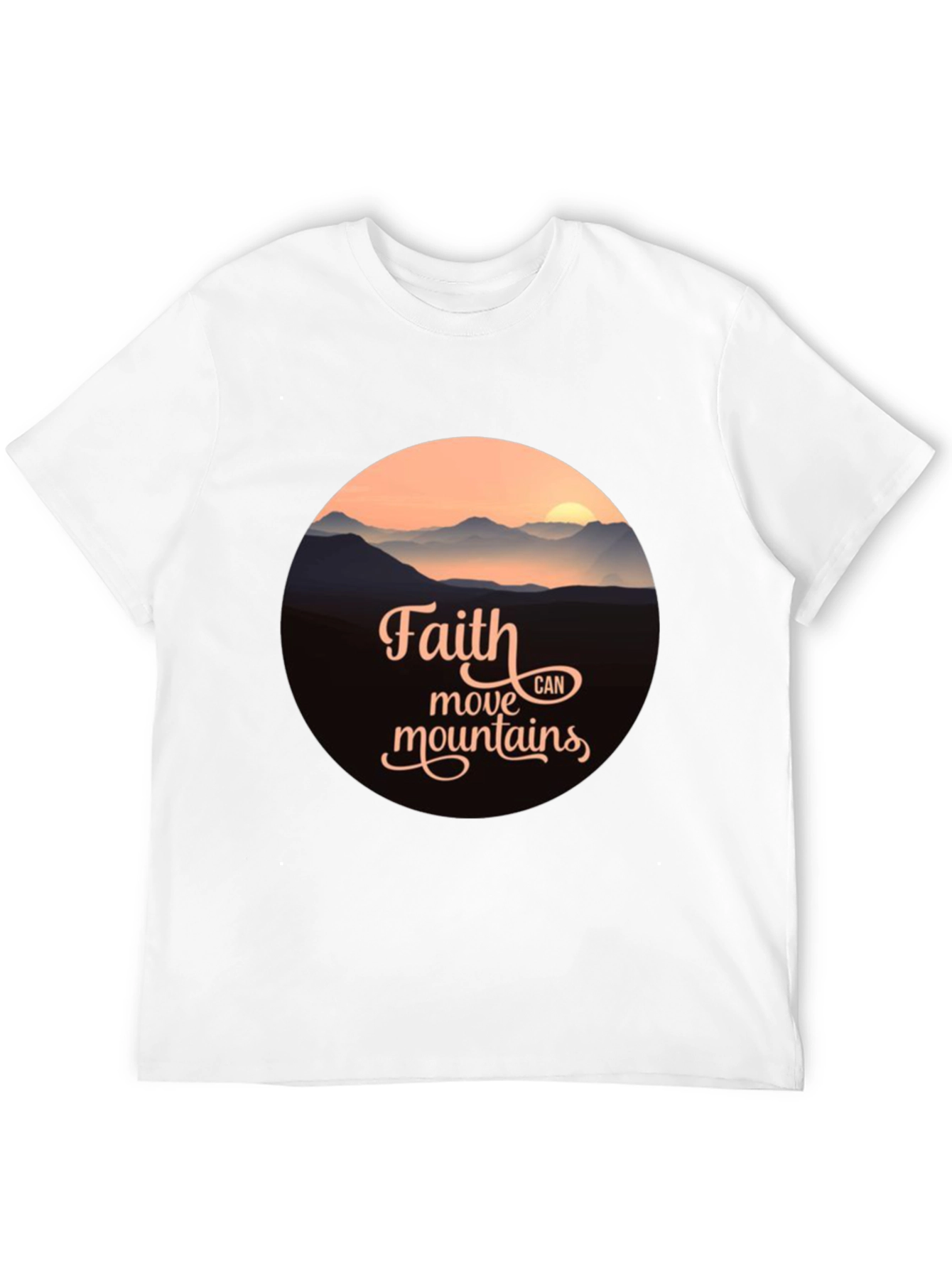 Faith Can Move Mountains Graphic Tee
