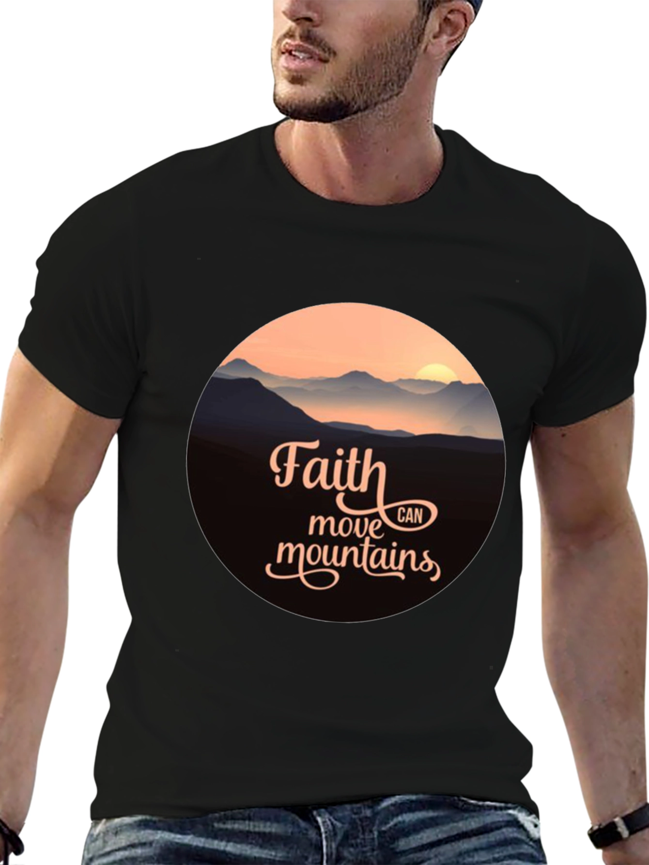 Faith Can Move Mountains Graphic Tee