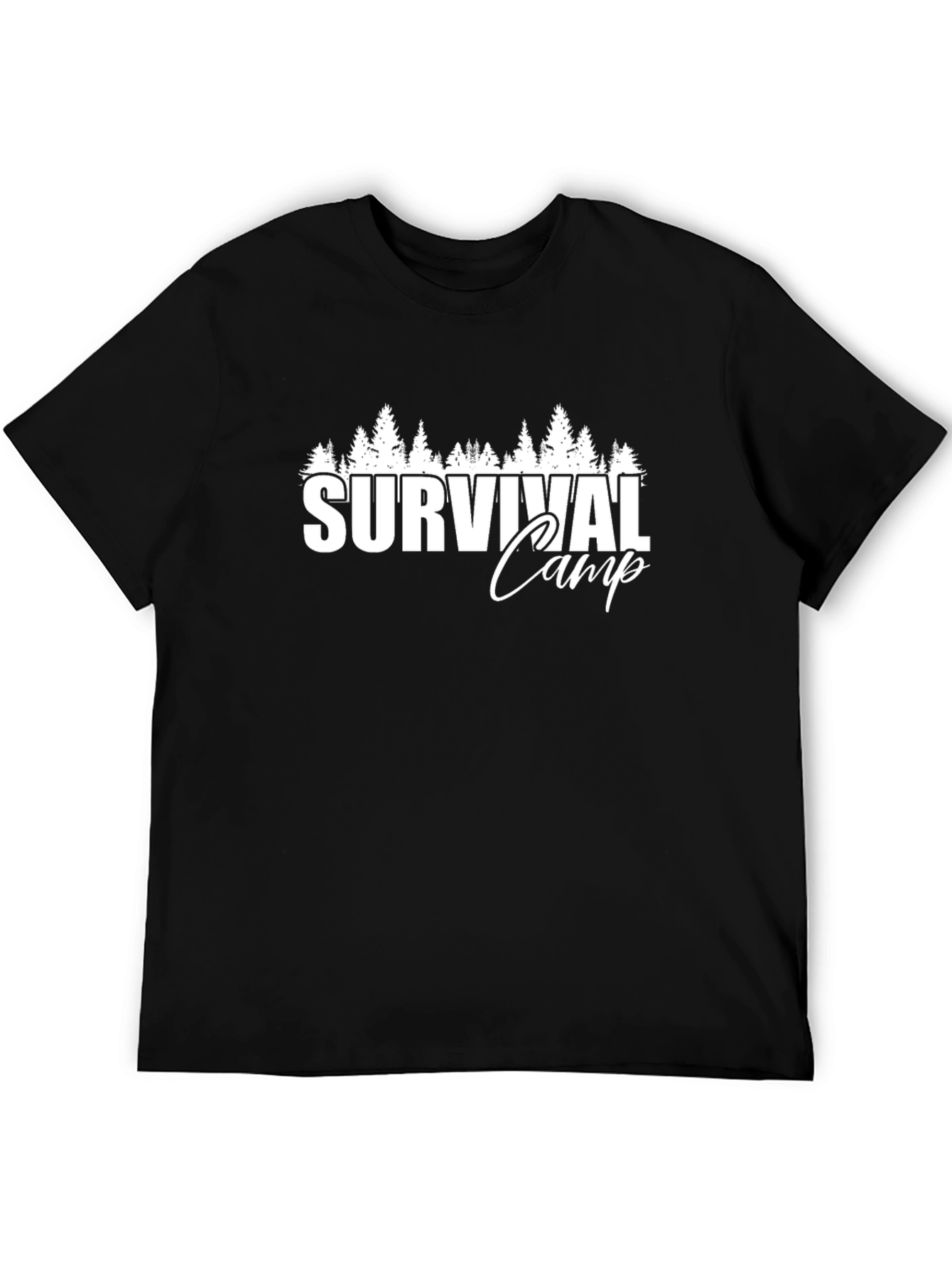 Survival Camp Graphic T-Shirt - Adventure Ready