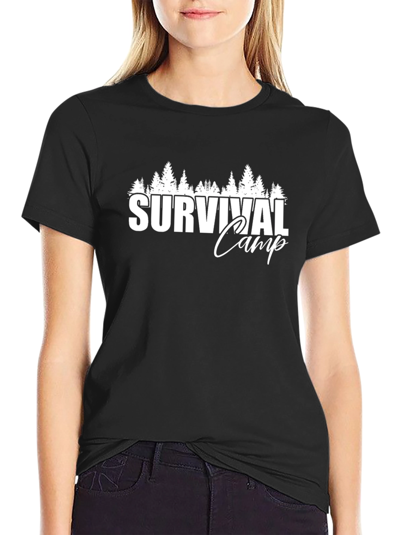 Survival Camp Graphic T-Shirt - Adventure Ready