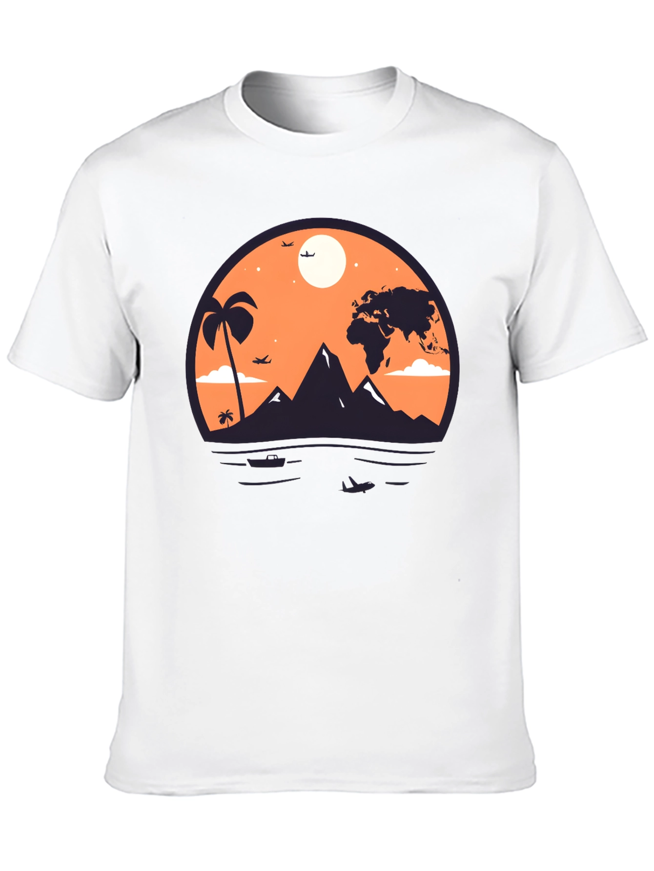 Global Adventure Black T-Shirt