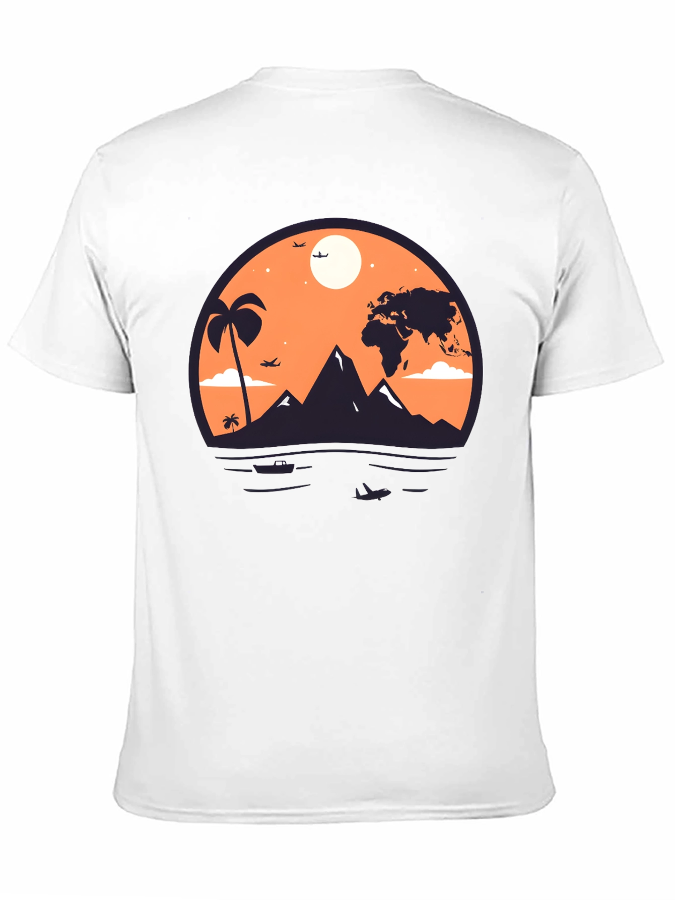 Global Adventure Black T-Shirt