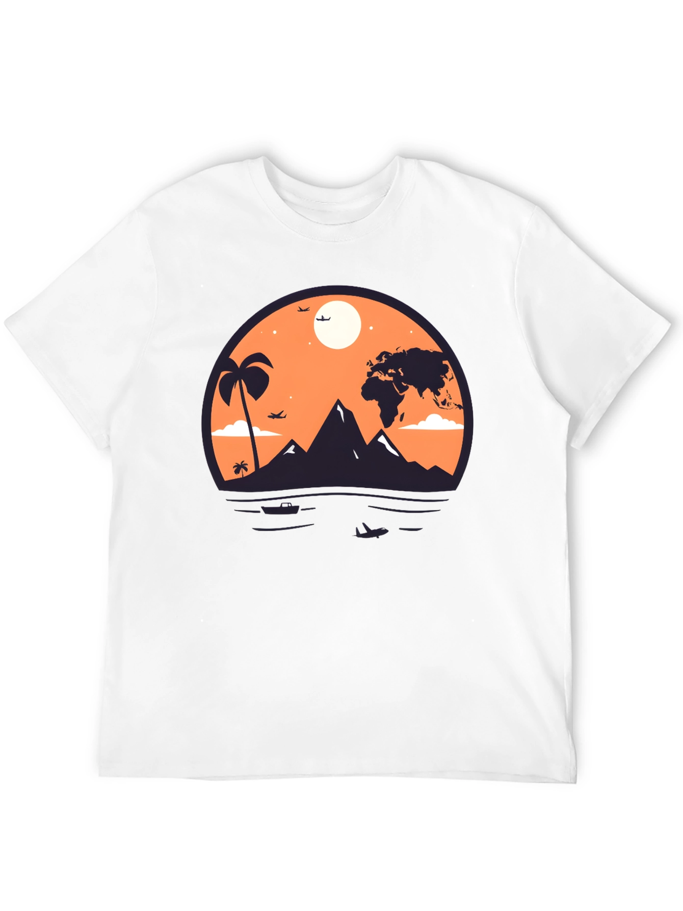 Global Adventure Black T-Shirt