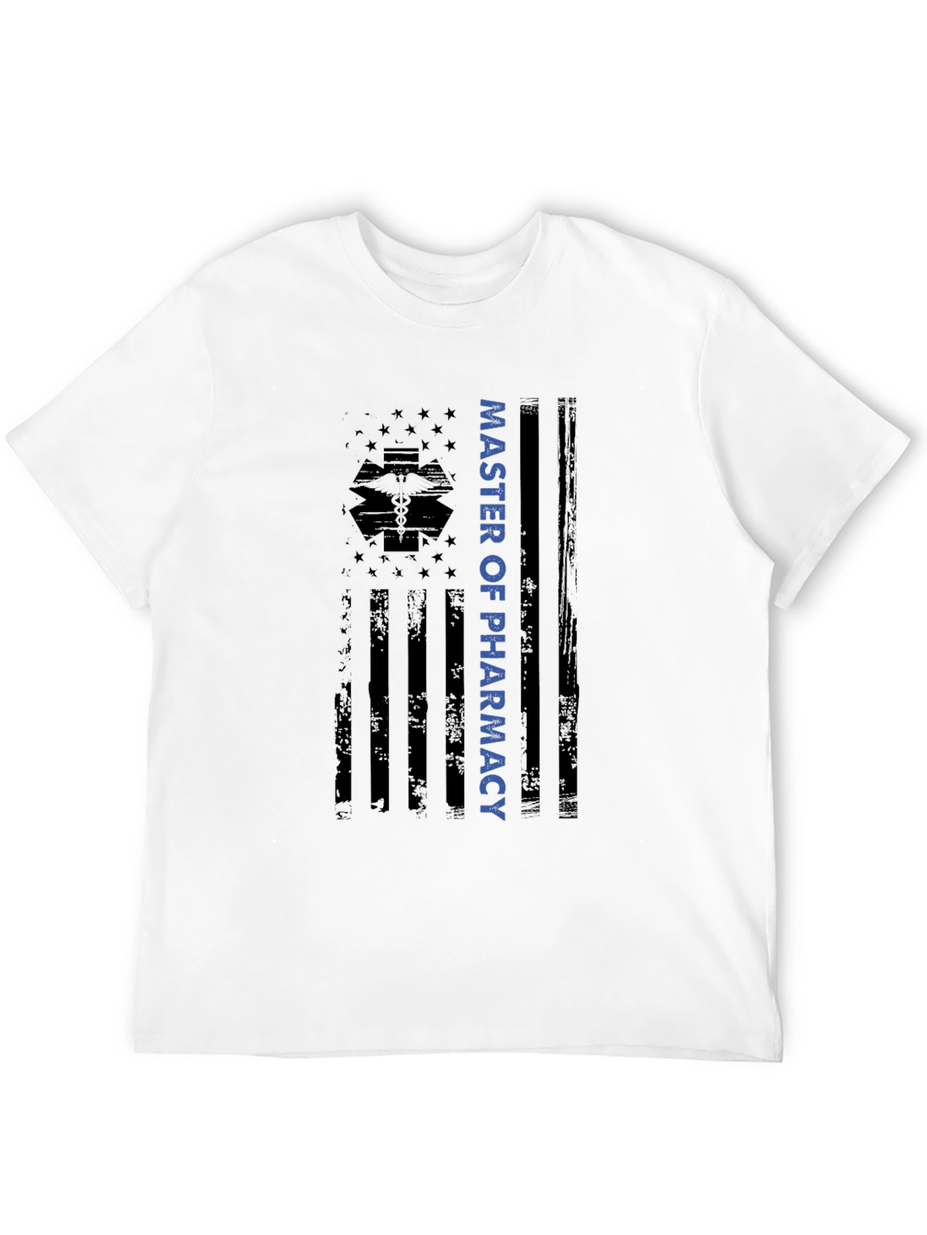 Master of Pharmacy American Flag Graphic Tee