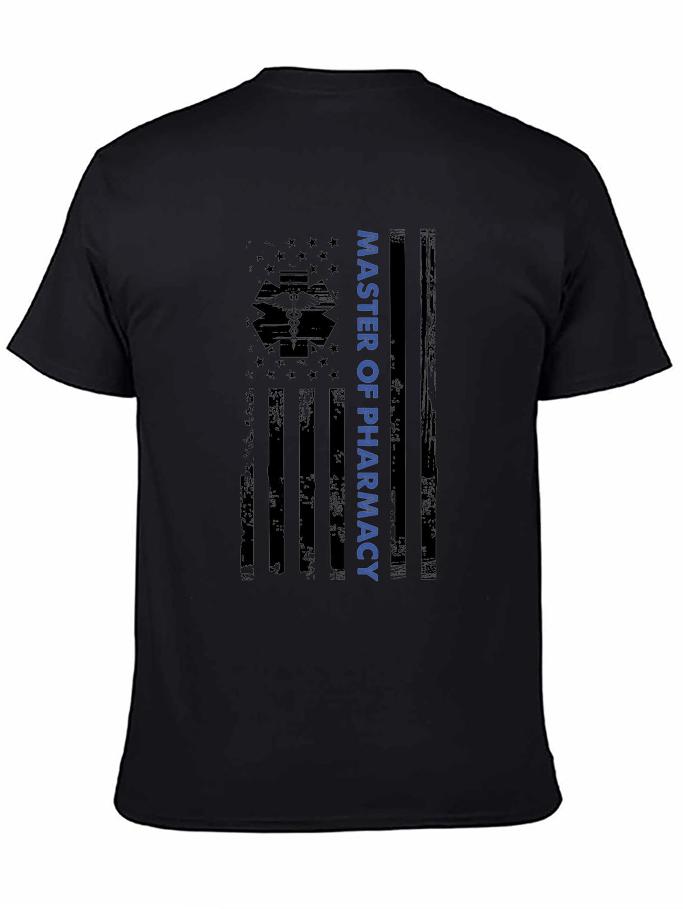Master of Pharmacy American Flag Graphic Tee