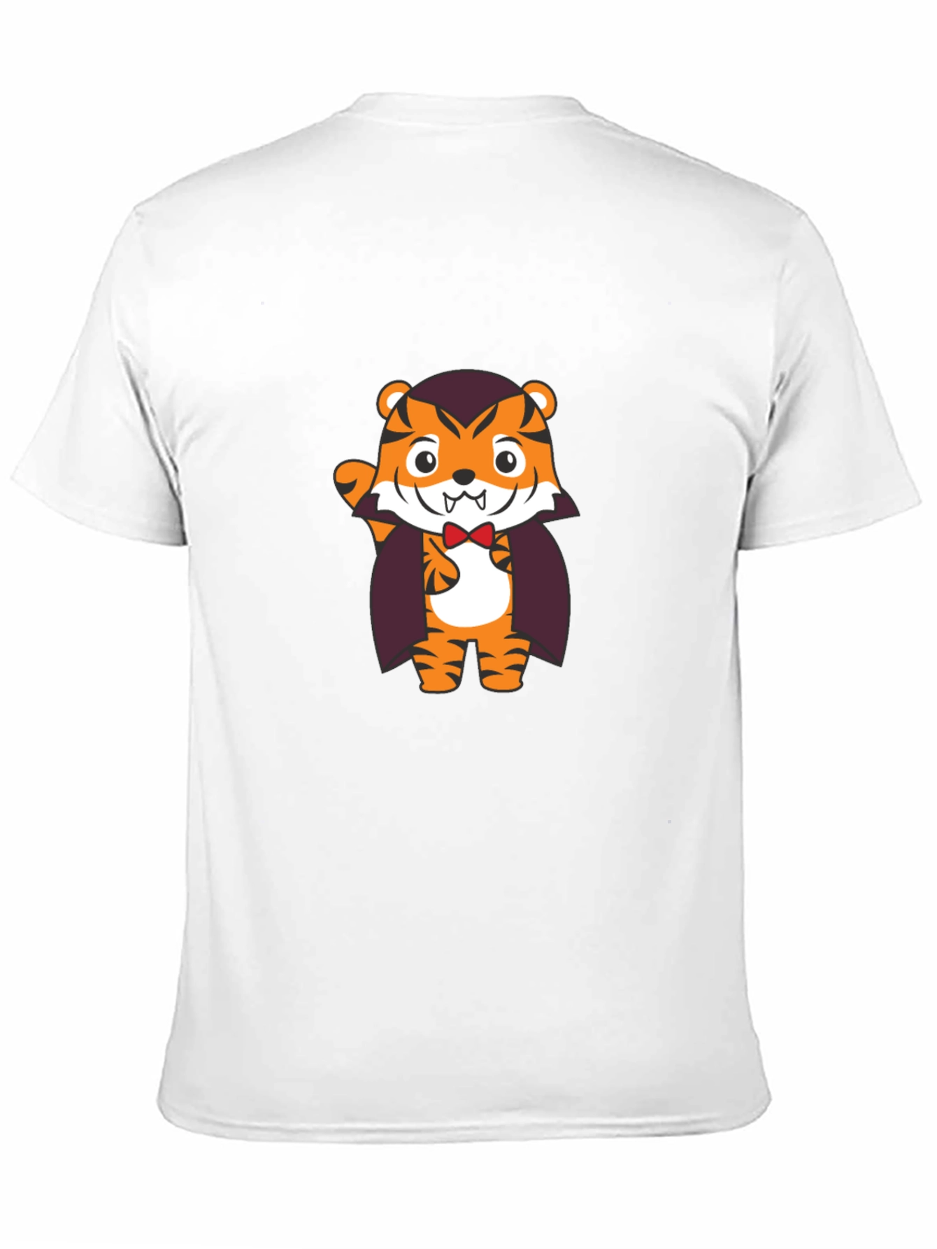 Cute Tiger Vampire Graphic T-Shirt