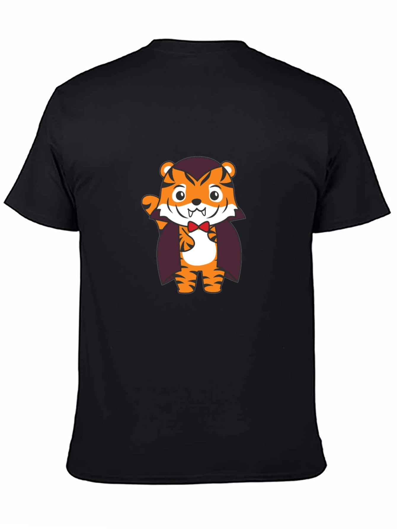 Cute Tiger Vampire Graphic T-Shirt