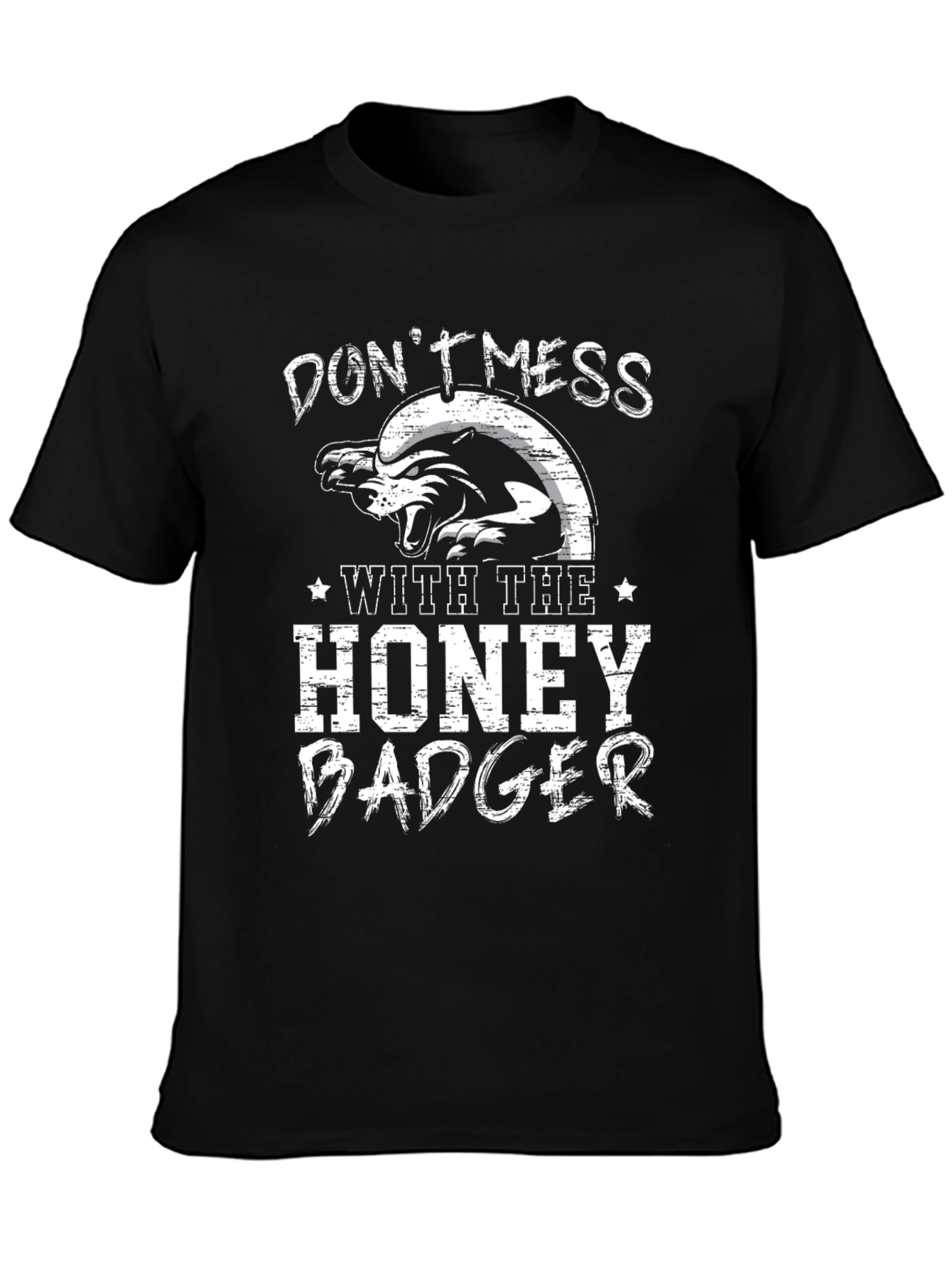 Dont Mess With The Honey Badger Graphic Tee