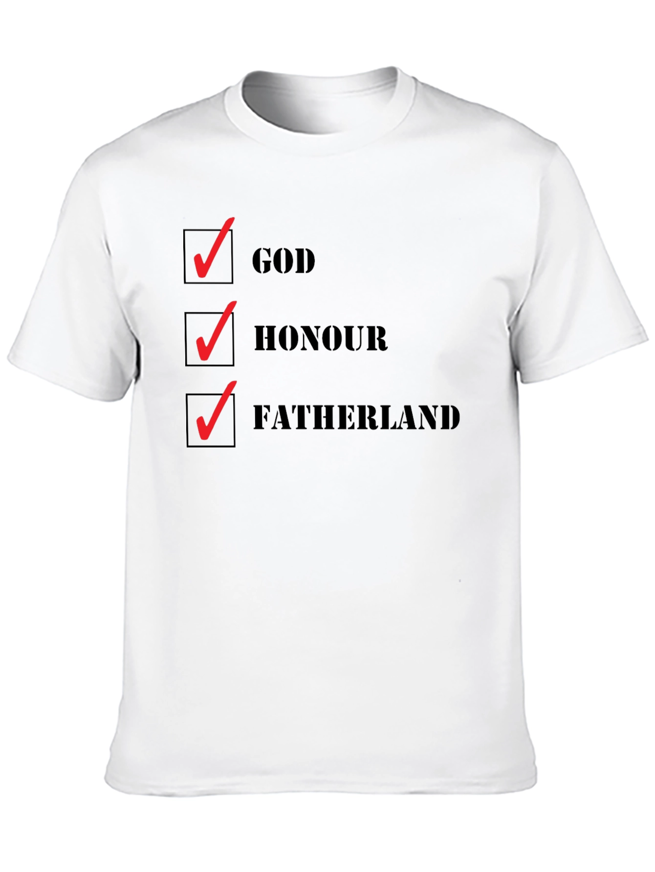 God Honour Fatherland T-Shirt