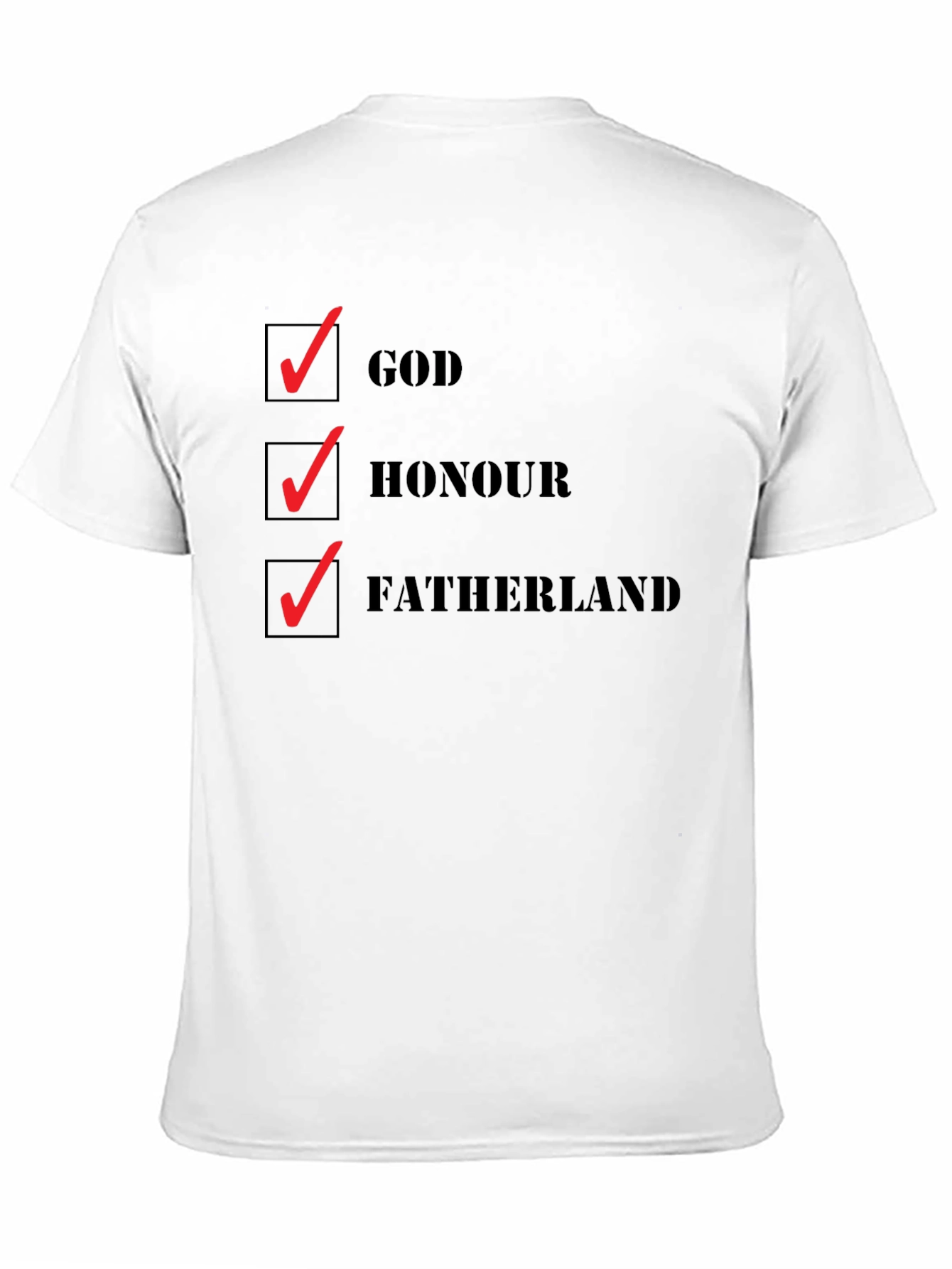 God Honour Fatherland T-Shirt